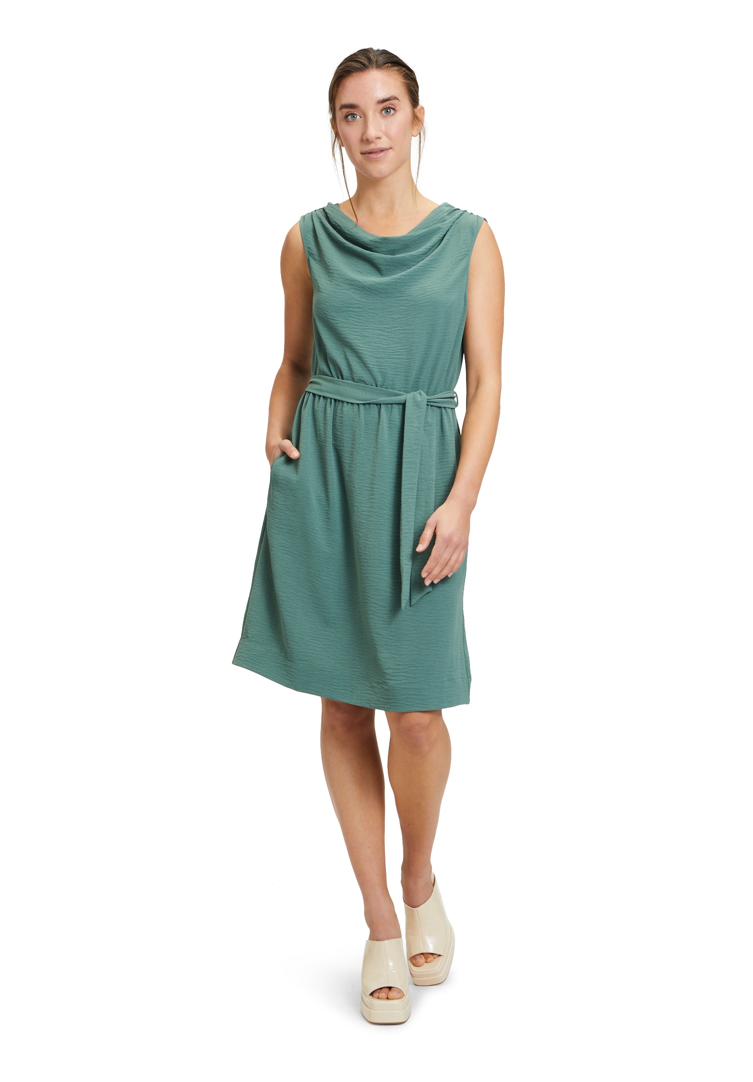 Cartoon Bodykleid »Casual-Kleid mit Bindegürtel«