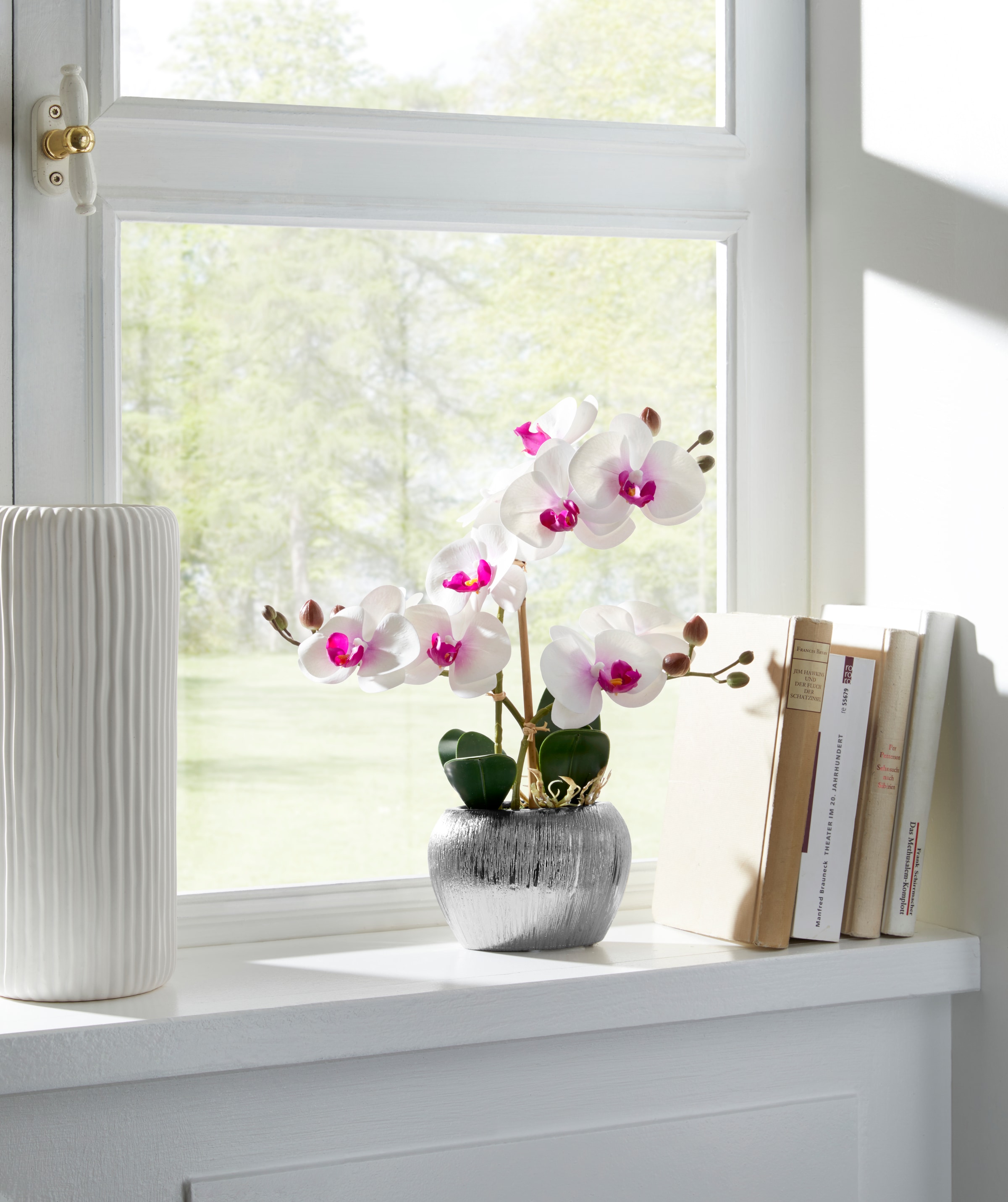 Home affaire Kunstpflanze »Orchidee«, Kunstorchidee, im Topf