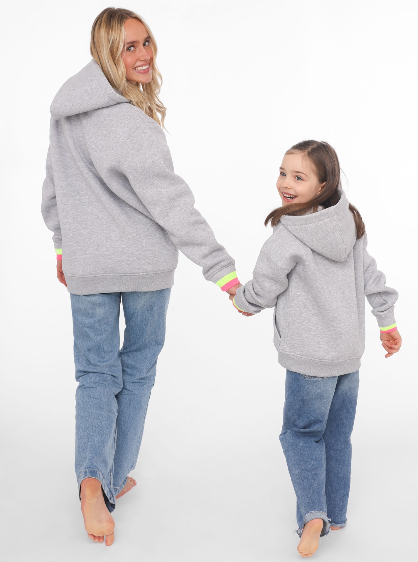 Zwillingsherz Hoodie »Hoodie "Optimism"«, Mini Me Style für Mütter & Töchter