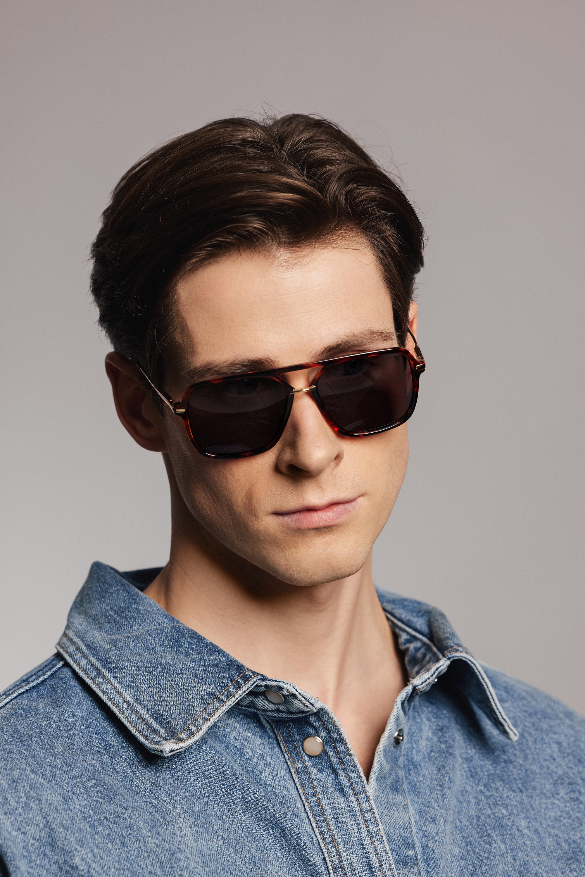 MARC LAUDER Sonnenbrille »MA08-02« 3: dunkles Glas, starke Sonneneinstrahlung
