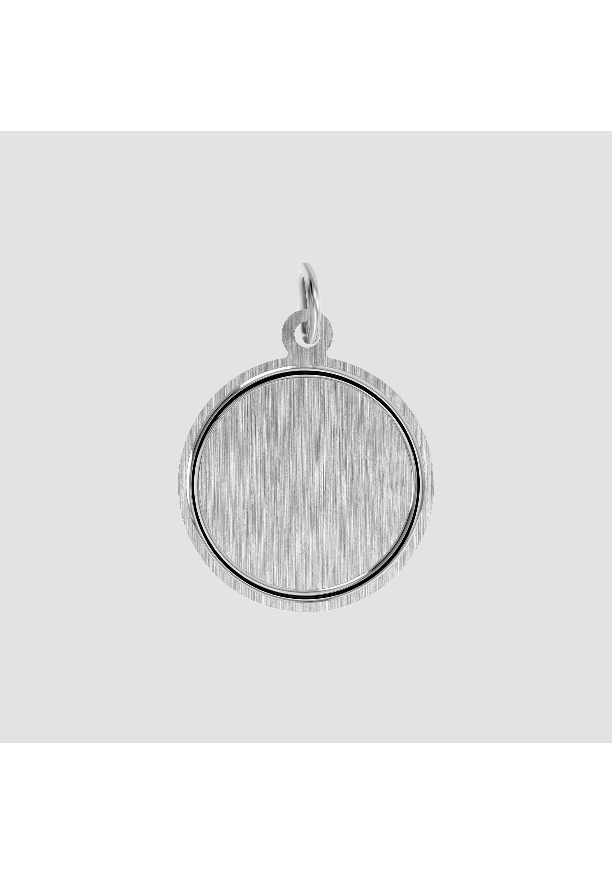 AKZENT Anhänger mit Gravur »"Lilas" aus 925 Sterlingsilber, rhodiniert, langlebig«