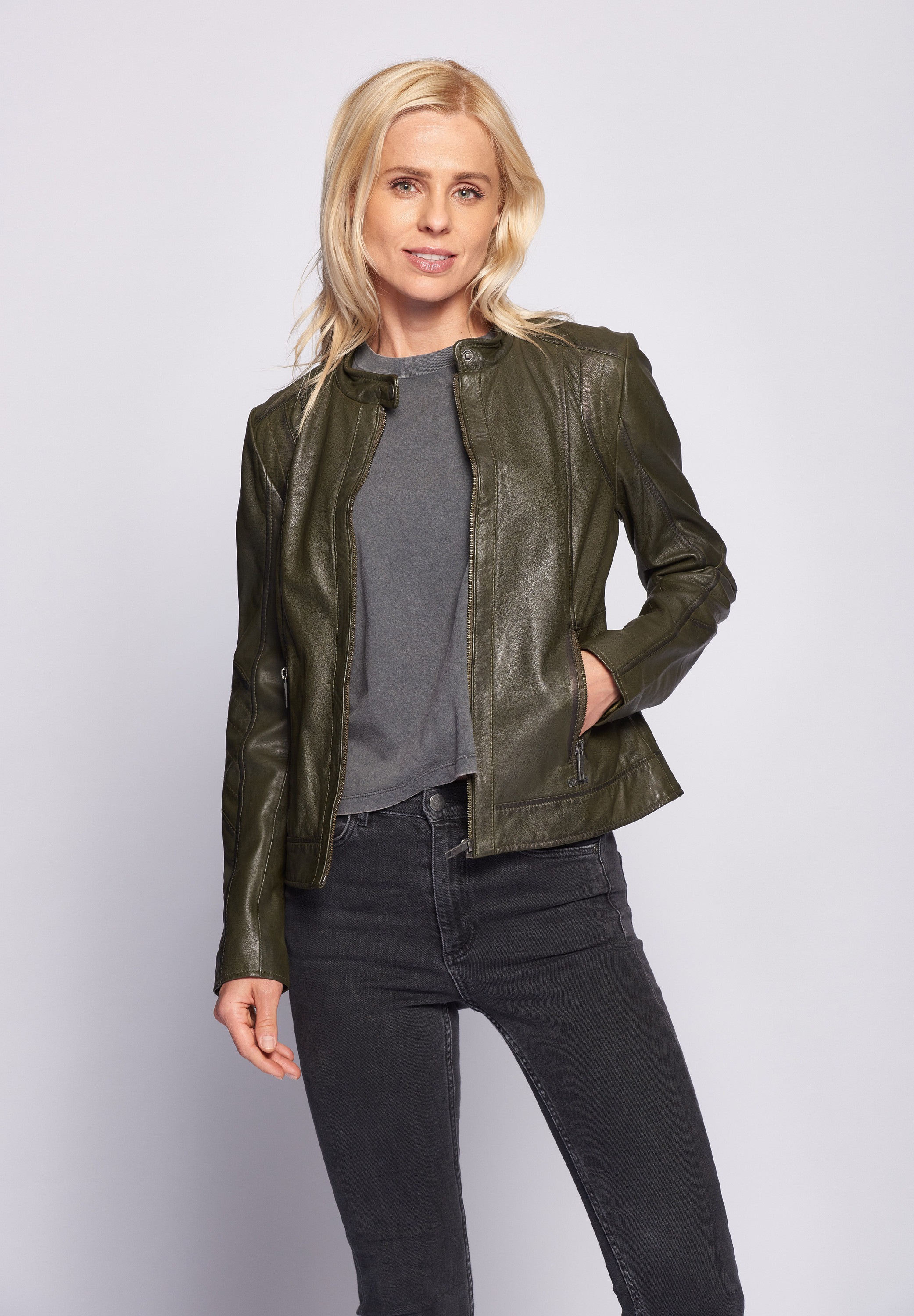 Maze Lederjacke »Lederjacke Marcie«