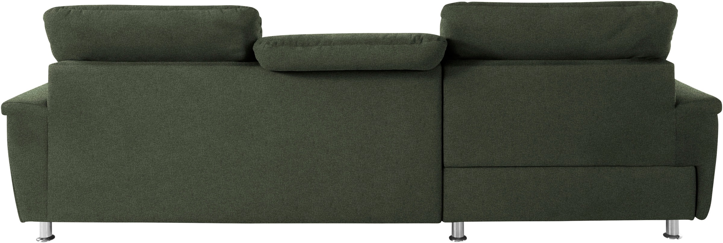 DOMO collection Ecksofa »Franzi L-Form«, wahlweise mit Kopfteilverstellung (dann Tiefe: 170 cm)