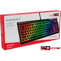 HyperX Gaming-Tastatur »HyperX Alloy Elite™ 2«, (Gaming-Modus-Multimedia-Tasten-Funktionstasten-Ziffernblock-Lautstärkeregler-USB-Anschluss)