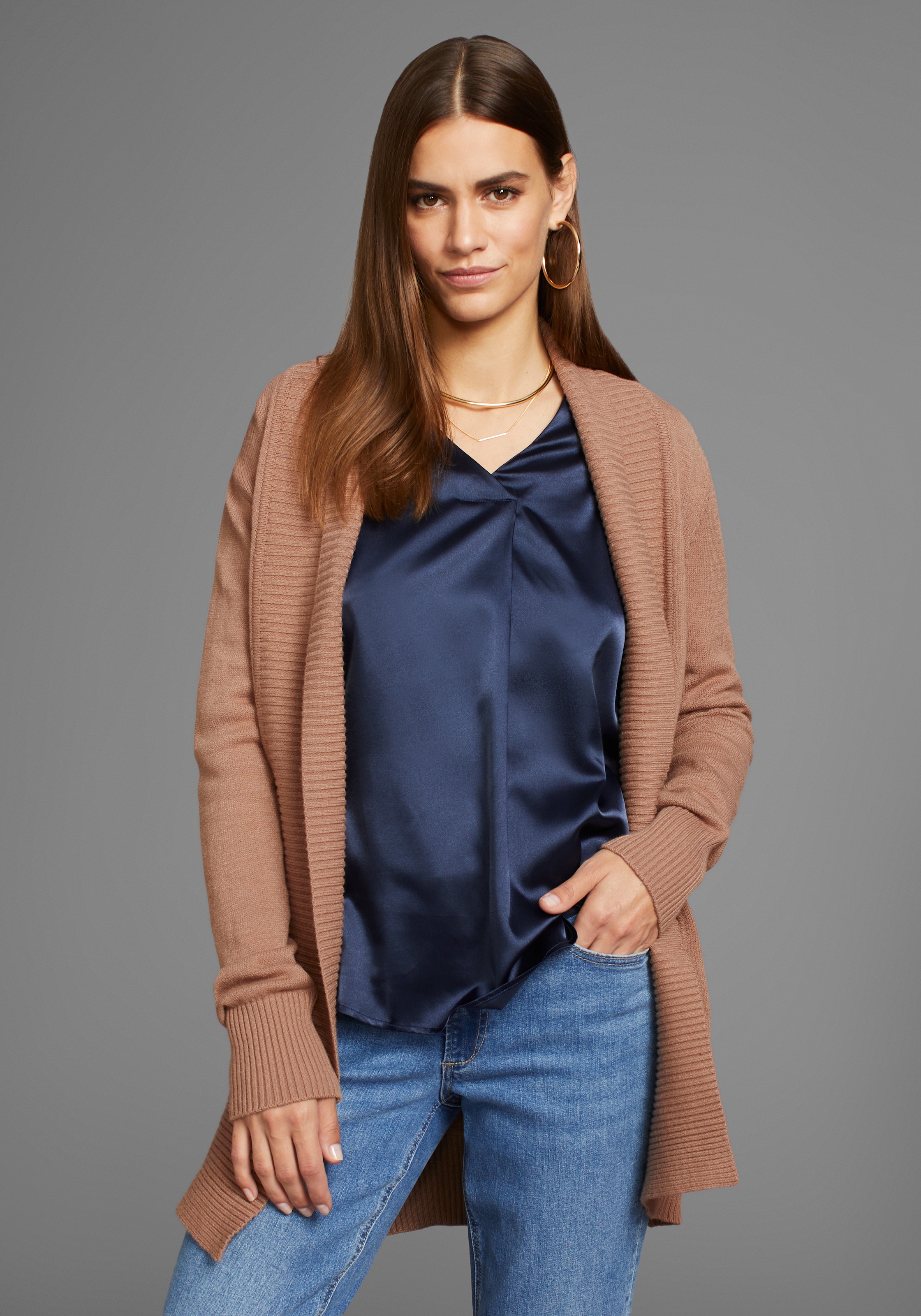 Cardigan, mit Schalkragen - NEUE KOLLEKTION