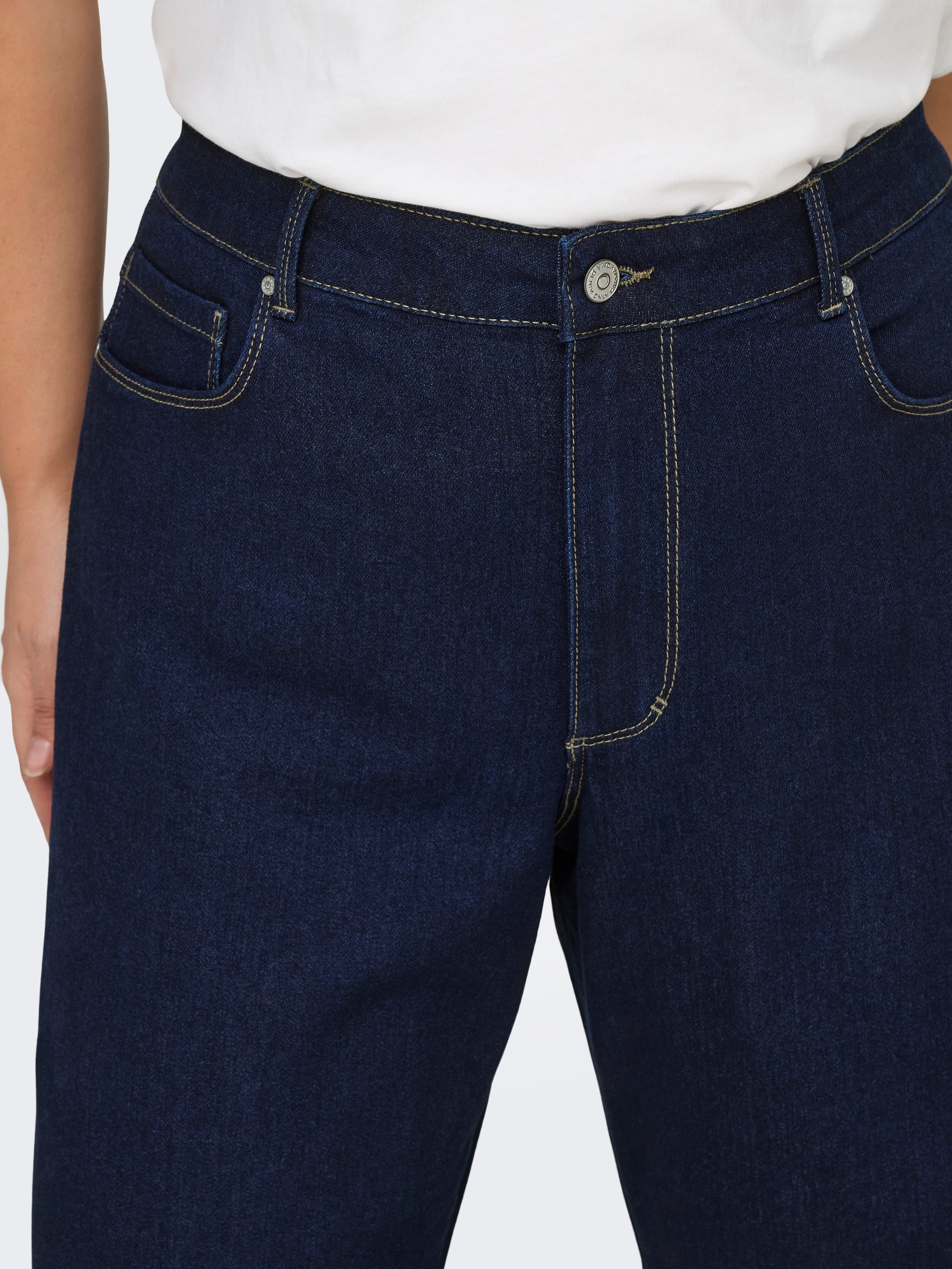 ONLY CARMAKOMA Weite Jeans »CARSNOW HW WIDE DNM JEANS PIM080 NOOS«