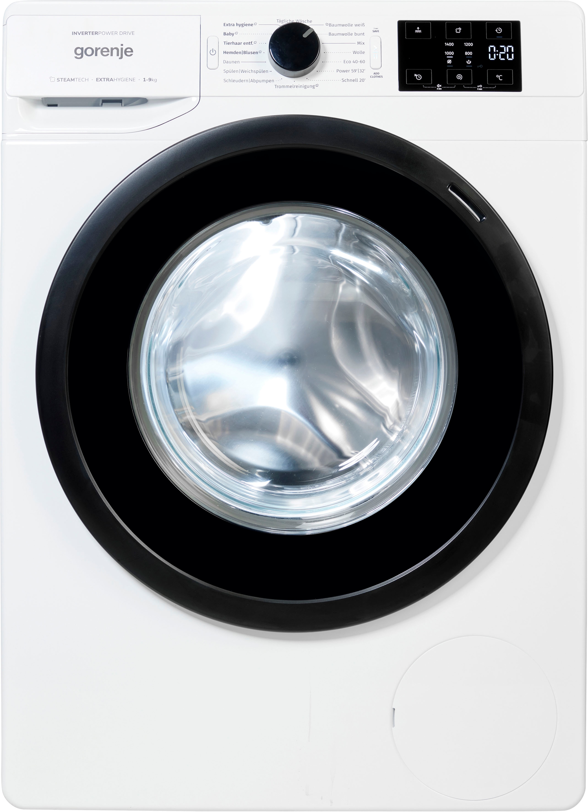 GORENJE Waschmaschine XXL Jahren 9 U/min Garantie mit 1400 3 »WNEI94APS«, kg, WNEI94APS