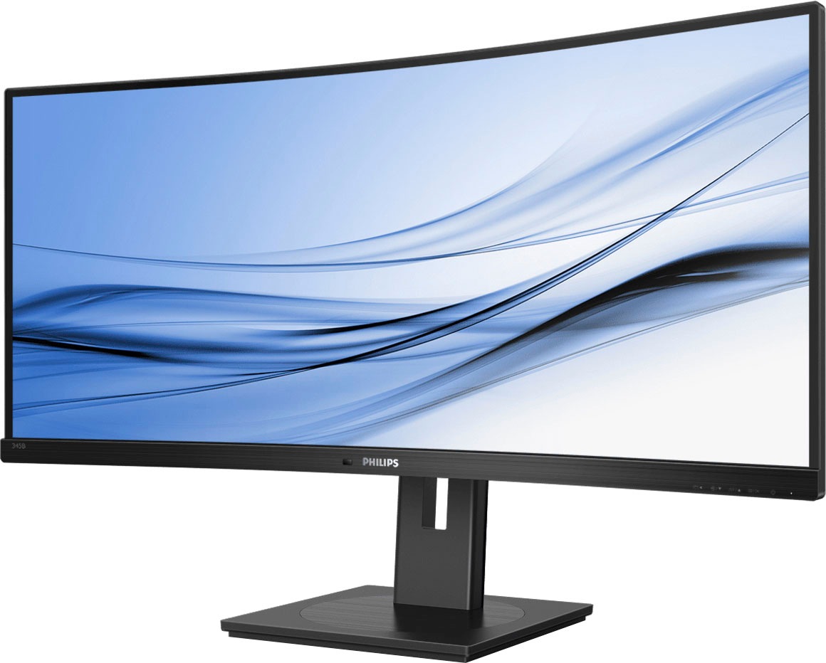 Philips Curved-LED-Monitor »345B1C/00«, 86,36 cm/34 Zoll, 3440 x 1440 px, WQHD, 4 ms Reaktionszeit, 100 Hz
