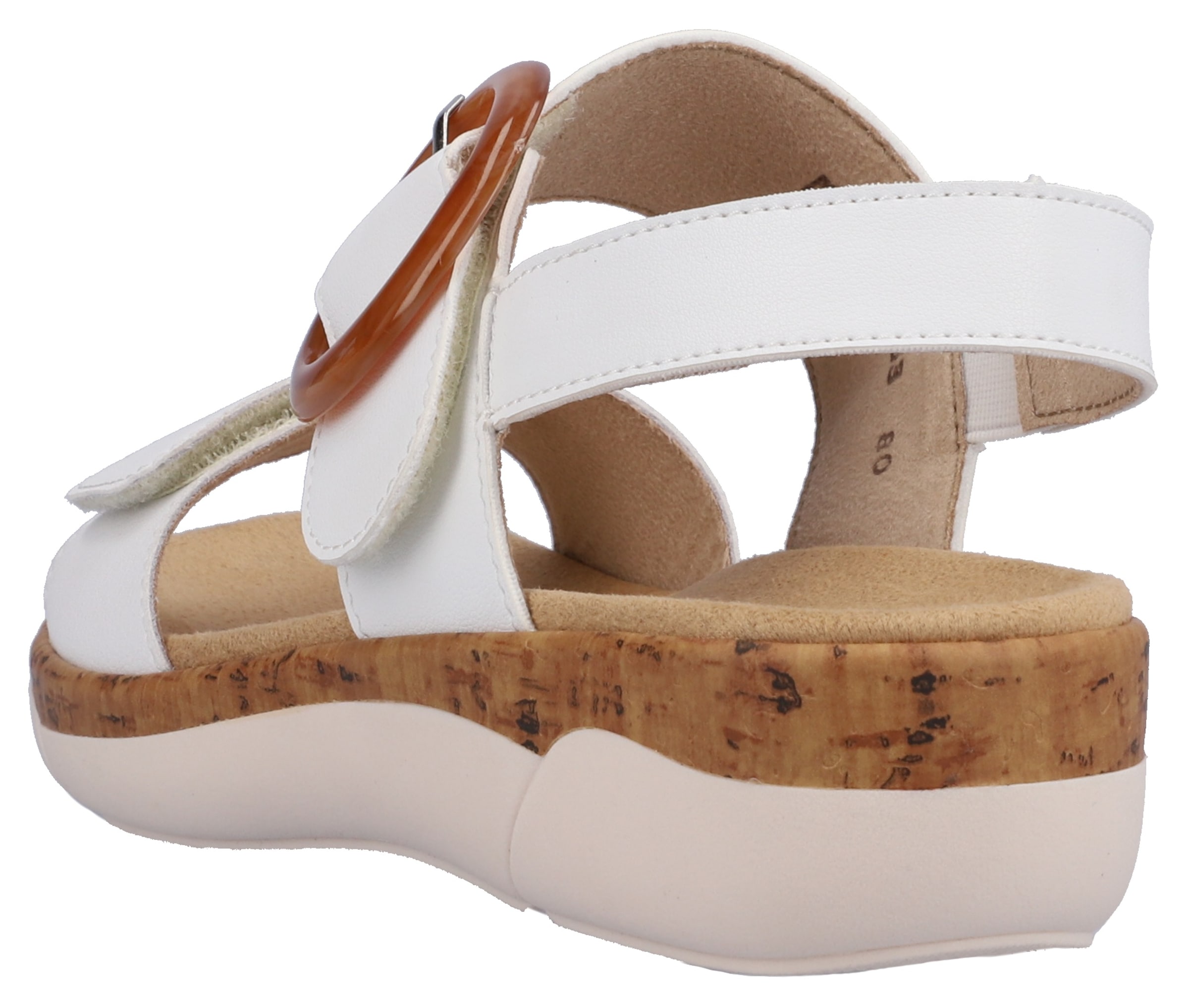 Remonte Keilsandalette, Sommerschuh, Riemchensandale, praktische Klettverschlüsse