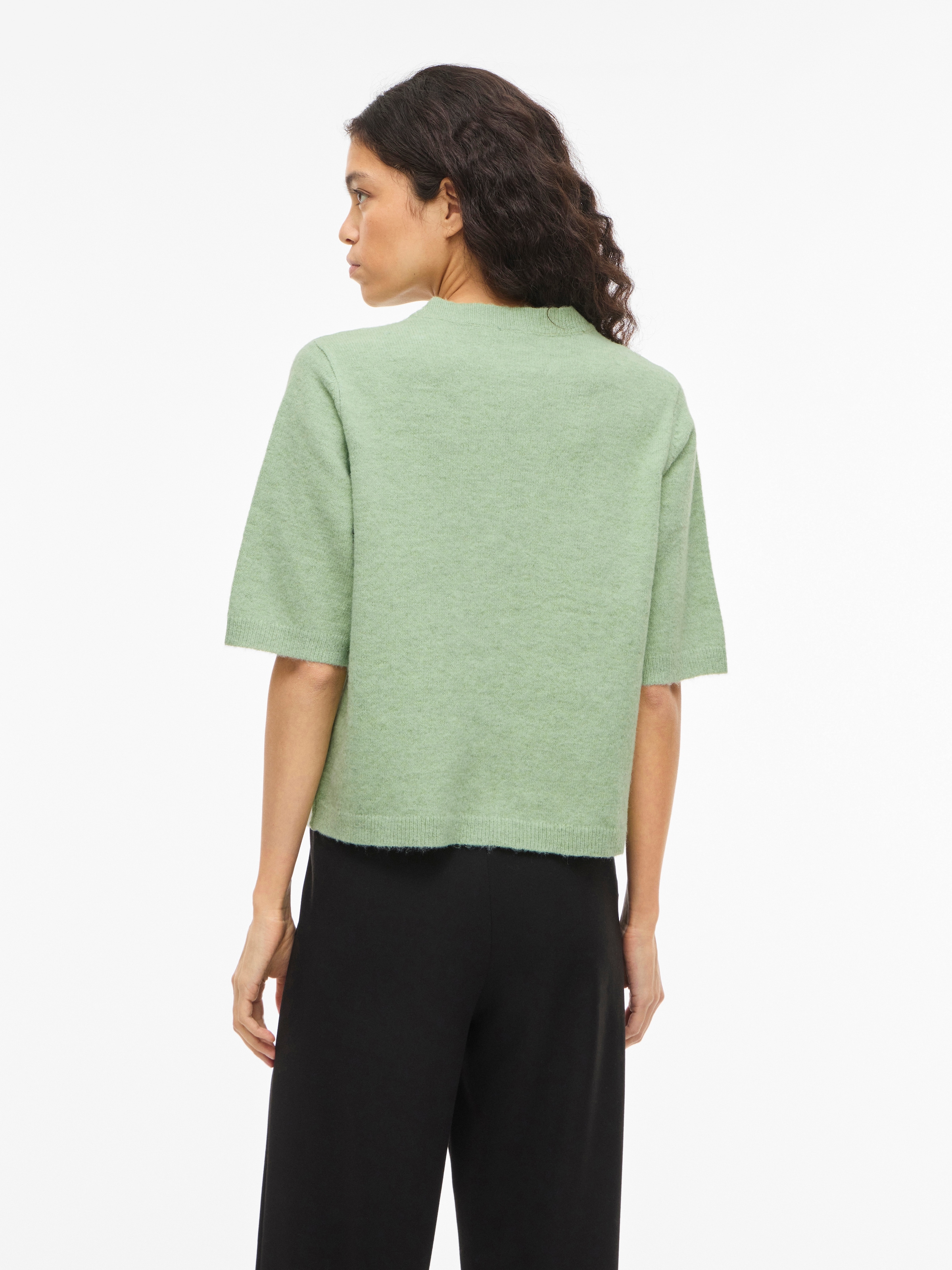 Vila Strickjacke »VILIGA 2/4 O-NECK KNIT CARDIGAN - NOOS«