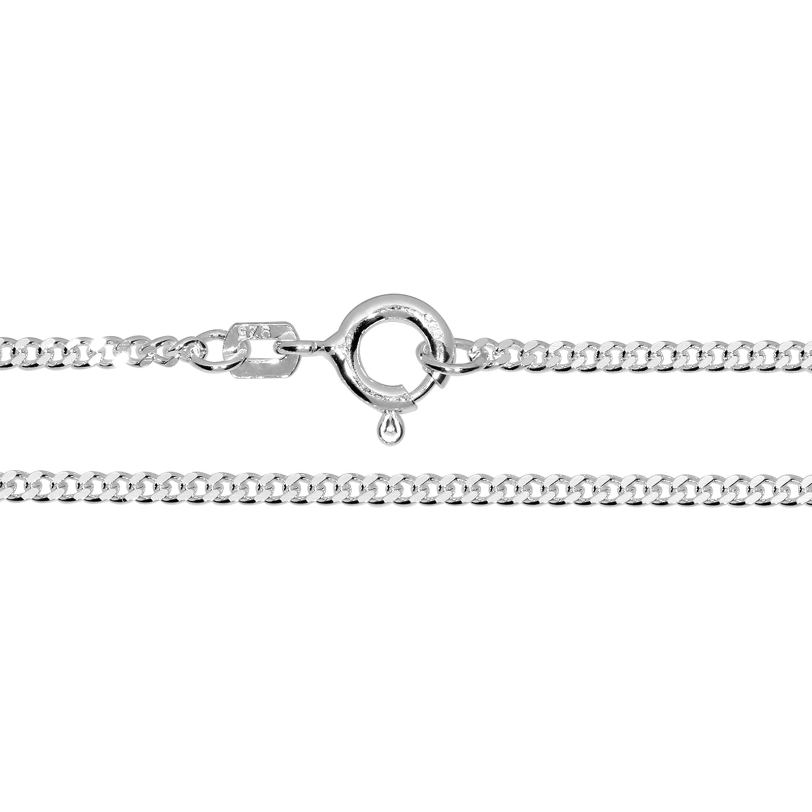 OSTSEE-SCHMUCK Silberkette »- Panzer 1,6 mm - Silber 925/000 -,«