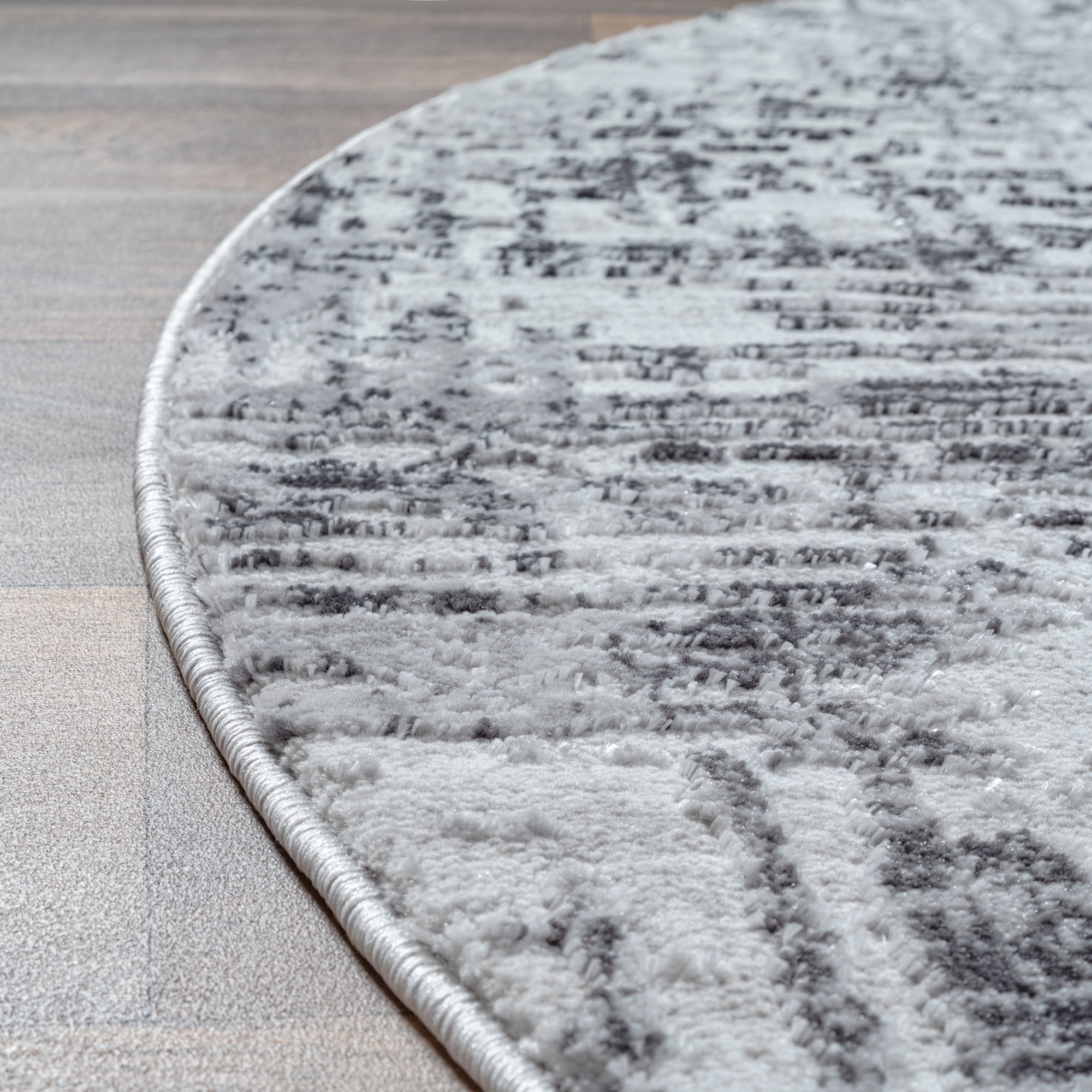 Sanat Teppich »Harmony 3215 , auch als Läufer« rund 12 mm Höhe Wohnzimmer, Kurzflor, modern, abtrakt, Schlafzimmer