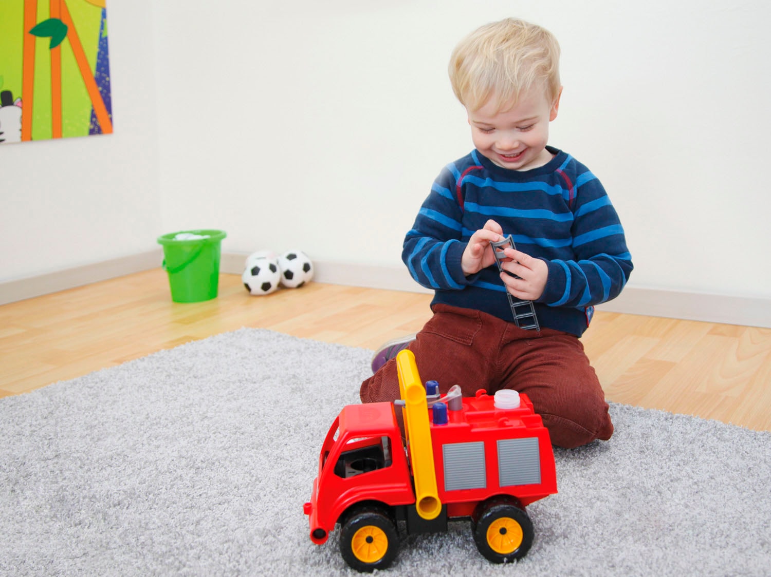 Lena® Spielzeug-Feuerwehr »Aktive«, inklusive Spielfigur; Made in Europe