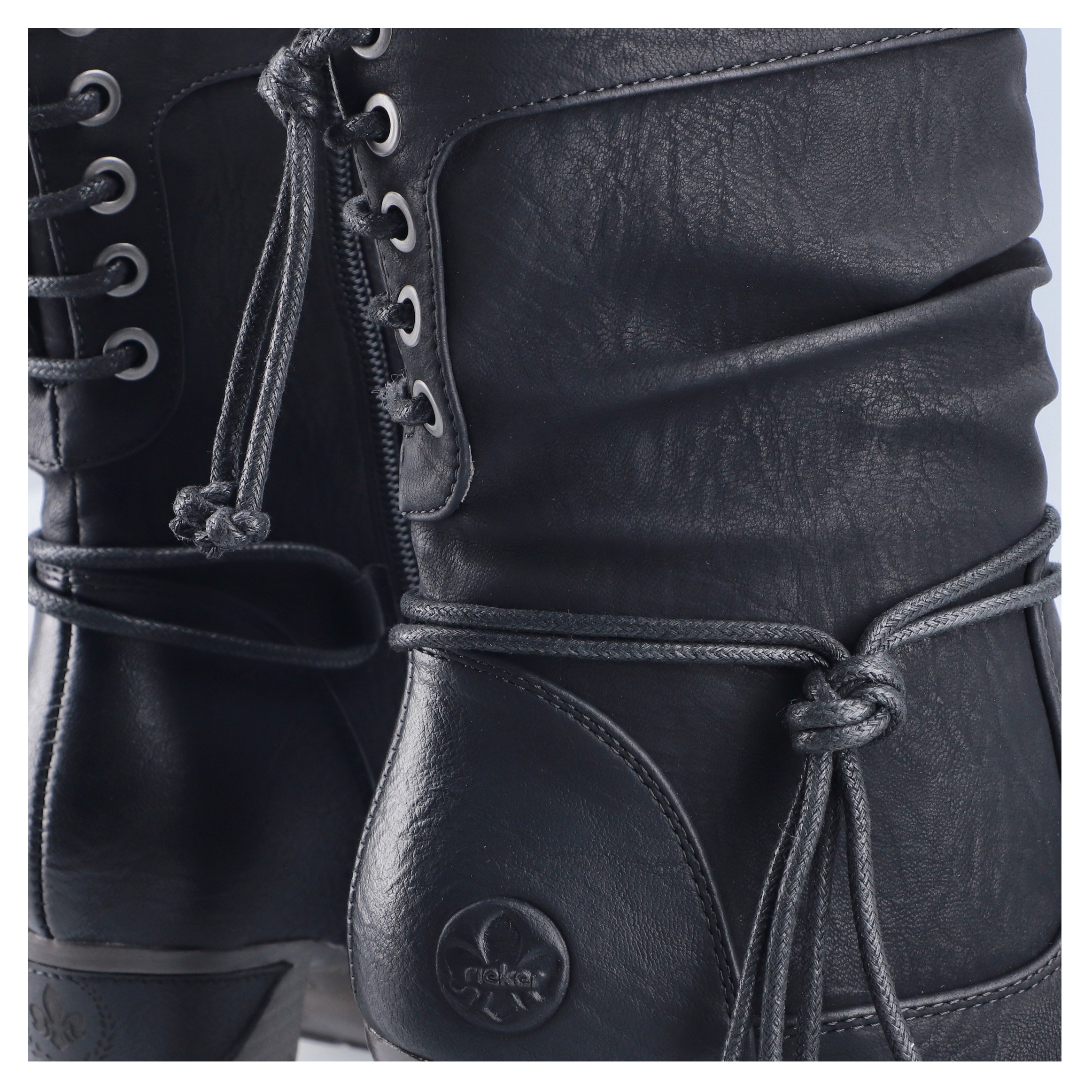 Rieker Cowboy Stiefelette  , Westernstiefelette, Stiefelette mit Slouchy-Schaft