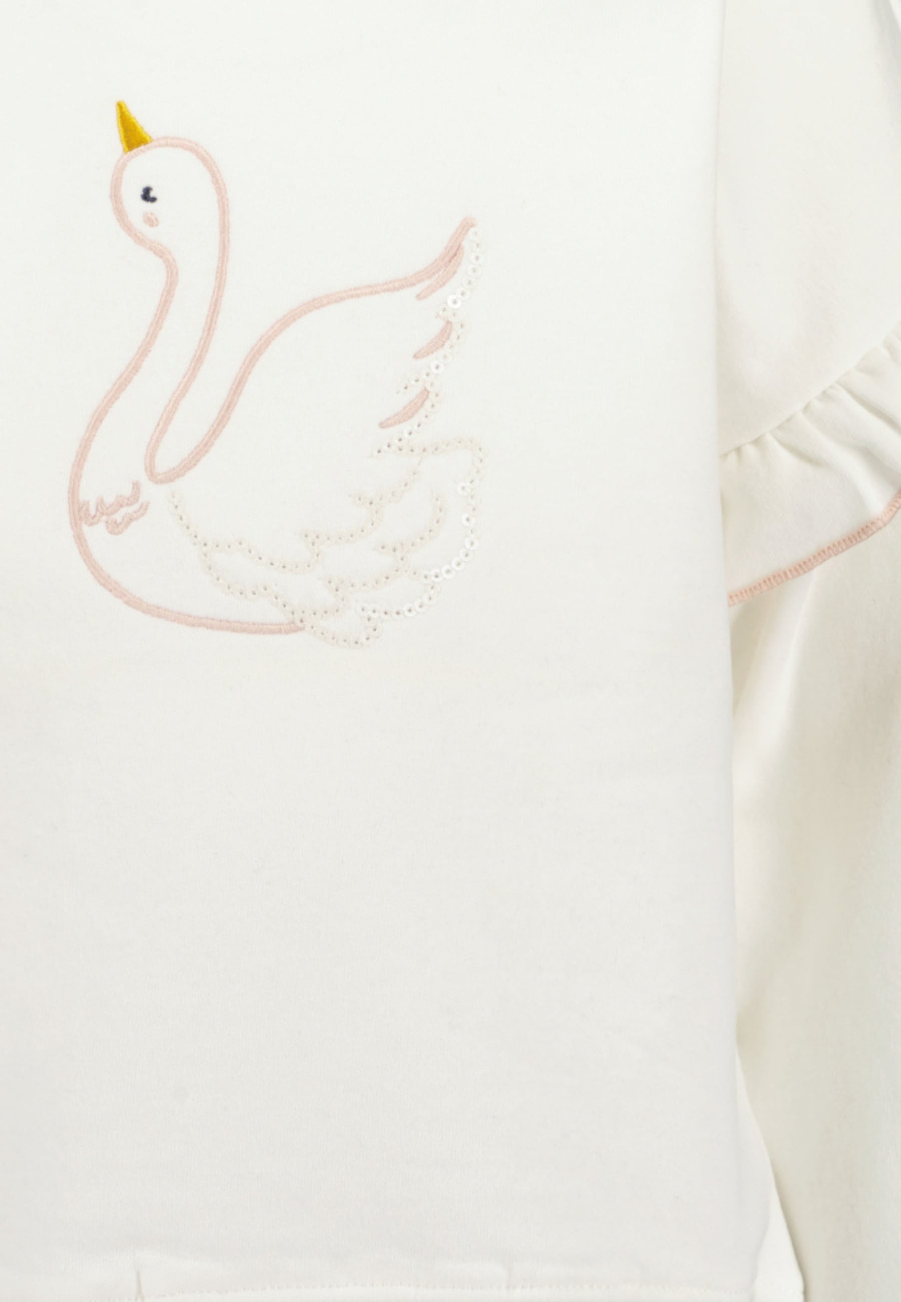 Blue Seven Sweatshirt , mit süßer Stickerei
