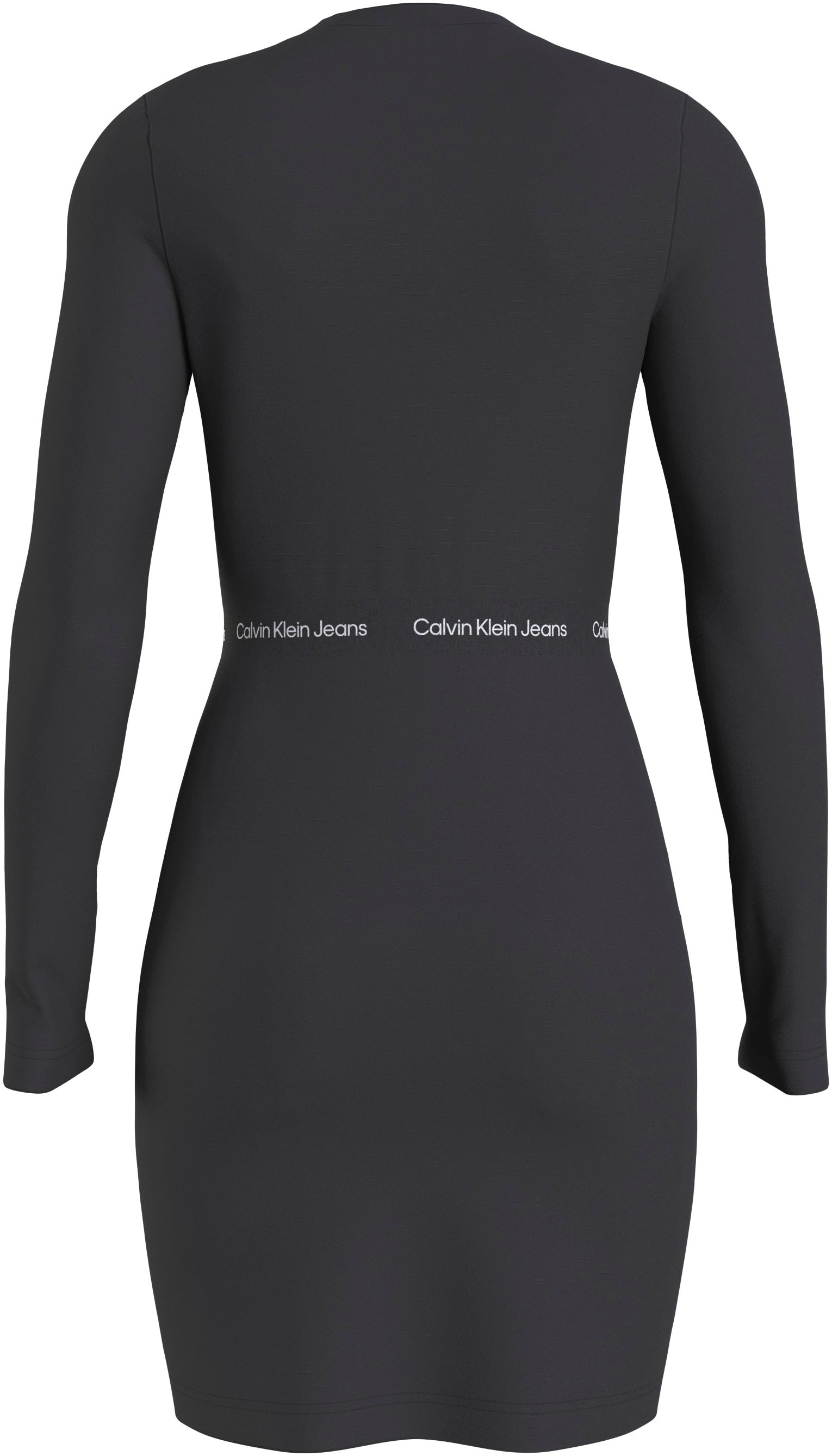 Calvin Klein Jeans Jerseykleid »LOGO MILANO ♕ bei DRESS« LS ELASTIC