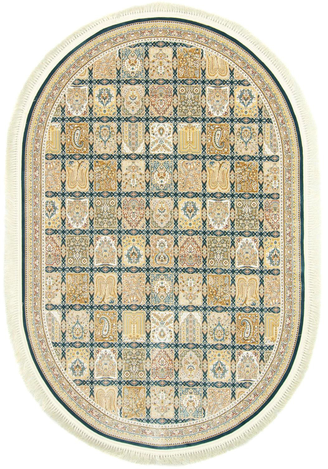 morgenland Orientteppich »Mahsoom«, rund, 7 mm Höhe
