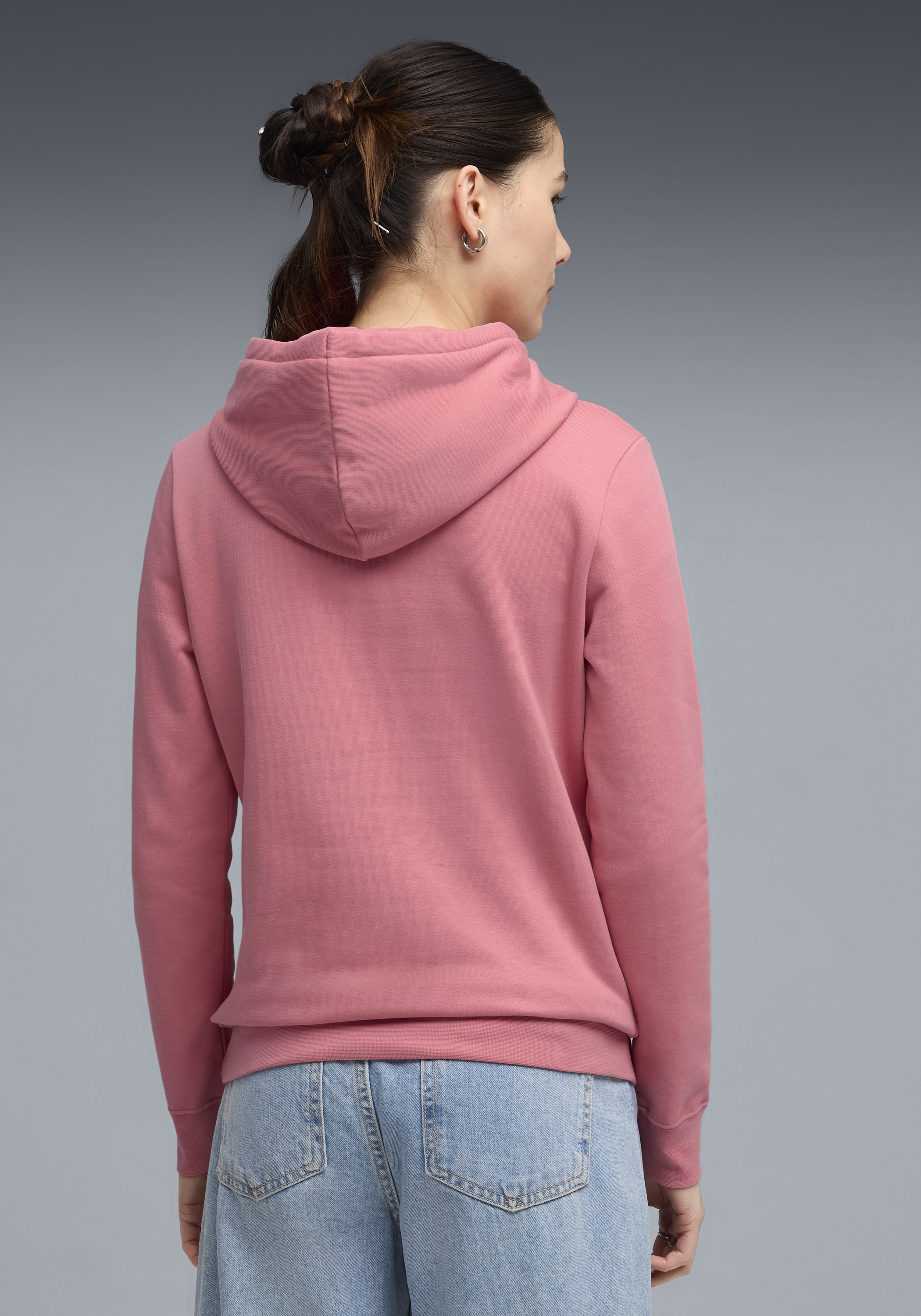 PUMA Kapuzensweatshirt »ESS NO. 1 LOGO HOODIE FL (S)«, Regular Fit, mit verstellbarer Kapuze, mit Kängurutasche

