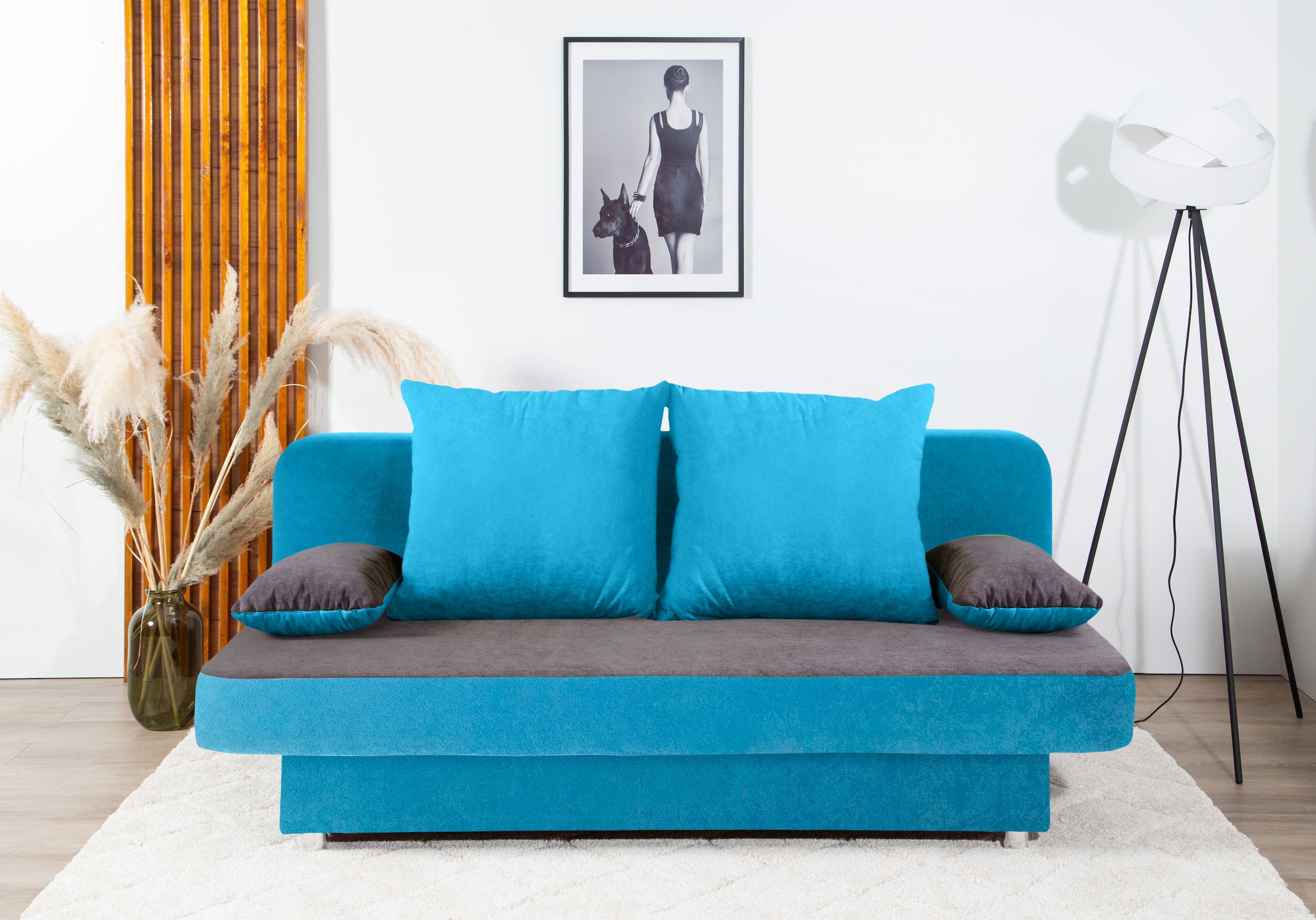 COLLECTION AB Schlafsofa »ULLA inkl. Bettfunktion und Bettkasten«,...