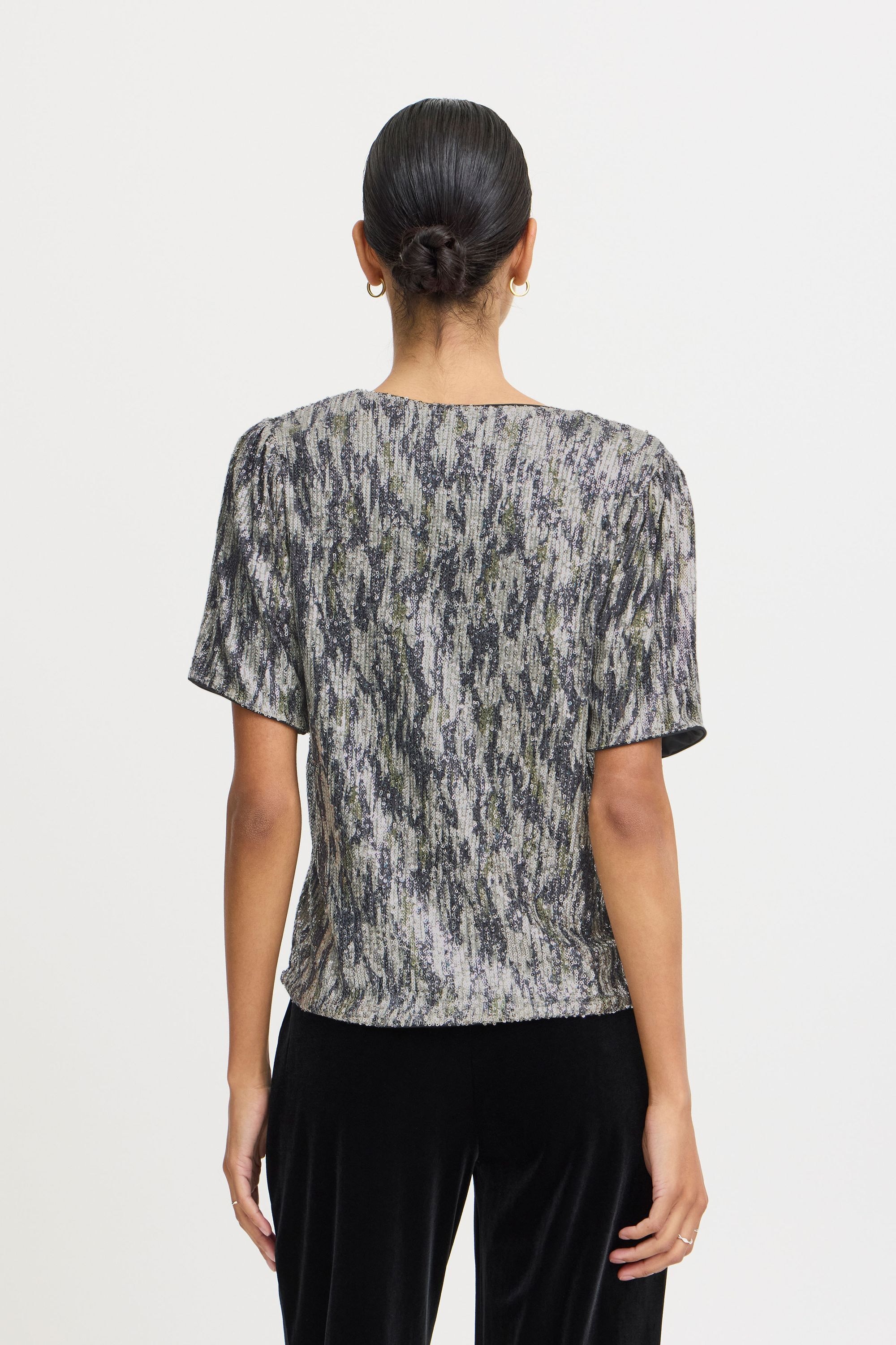 b.young Paillettenshirt »Paillettenshirt BYSOLIA AOP TOP -«