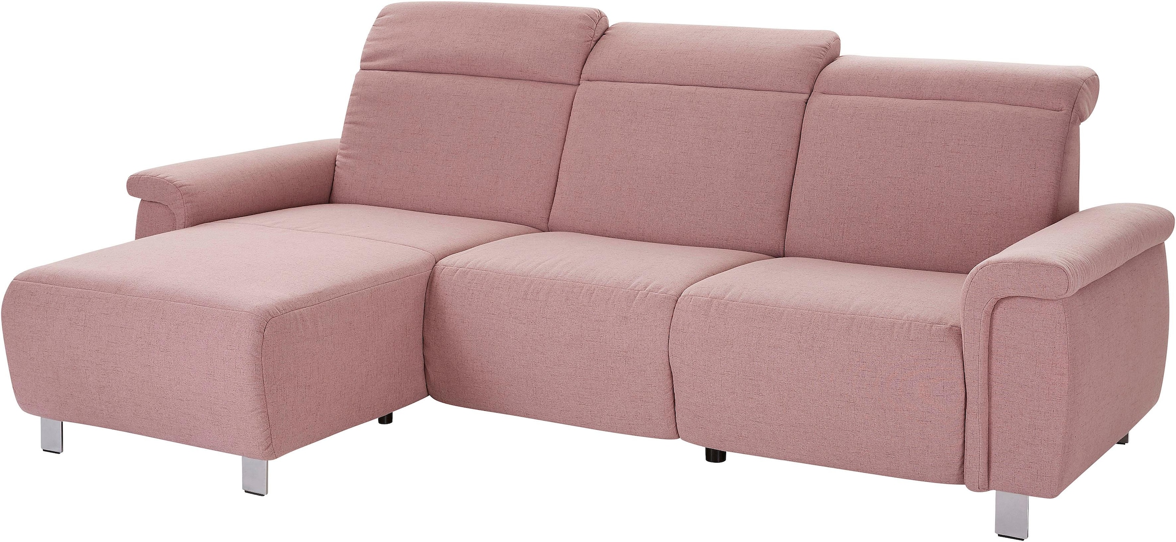 sit&more Ecksofa »Township L-Form«, wahlweise mit elektrischer Wallfree-Funktion