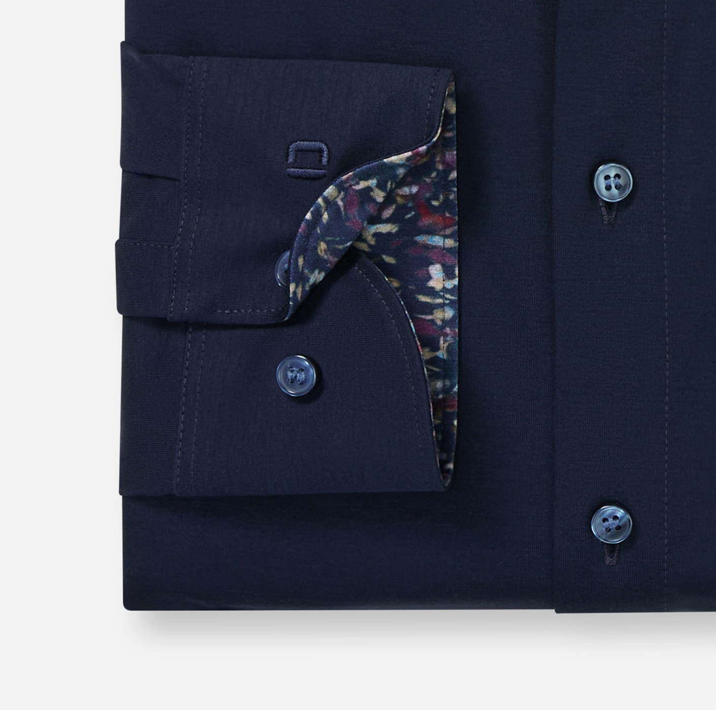 OLYMP Langarmhemd »Level Five 24/Seven« Businesshemd, body fit, New York Kentkragen, Jersey