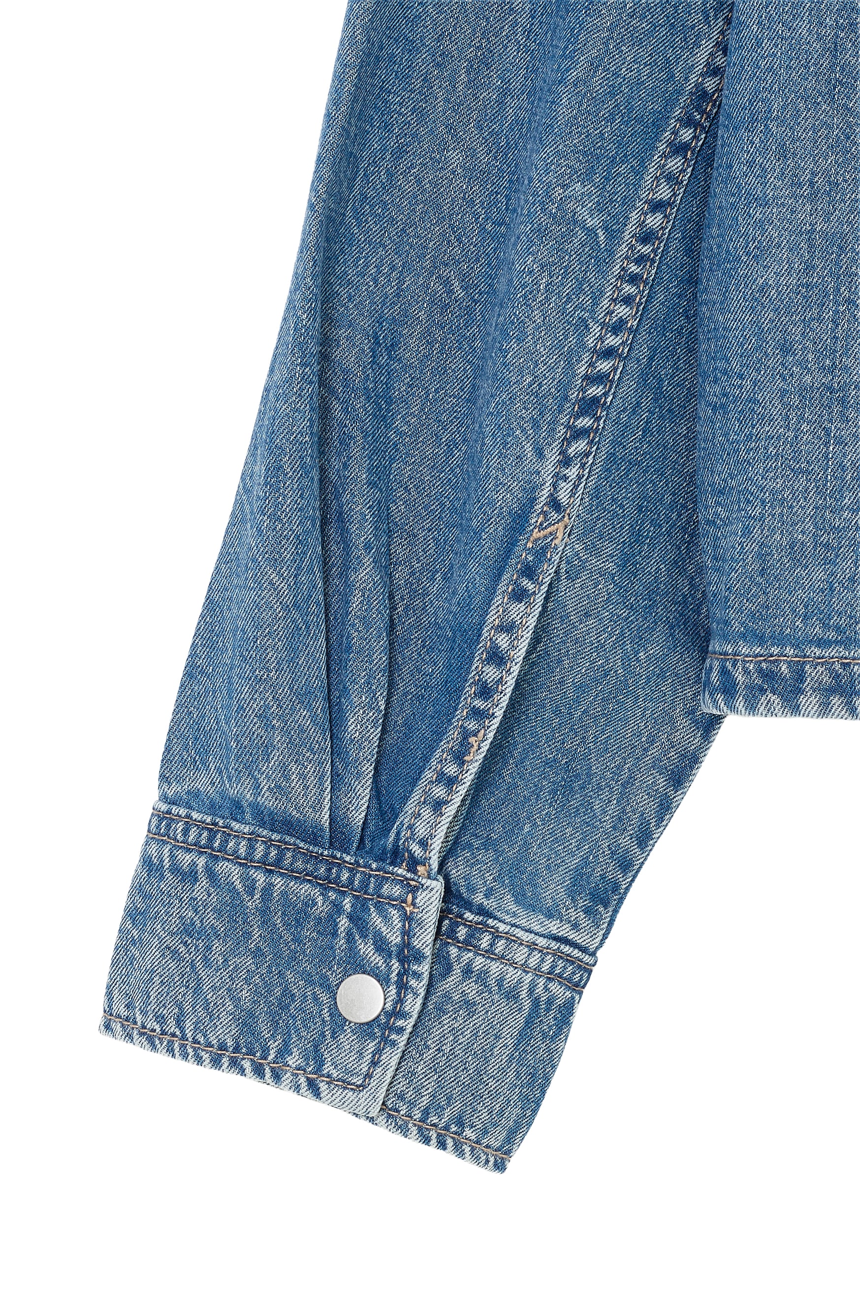 TOM TAILOR Denim Jeansbluse, mit Brusttaschen