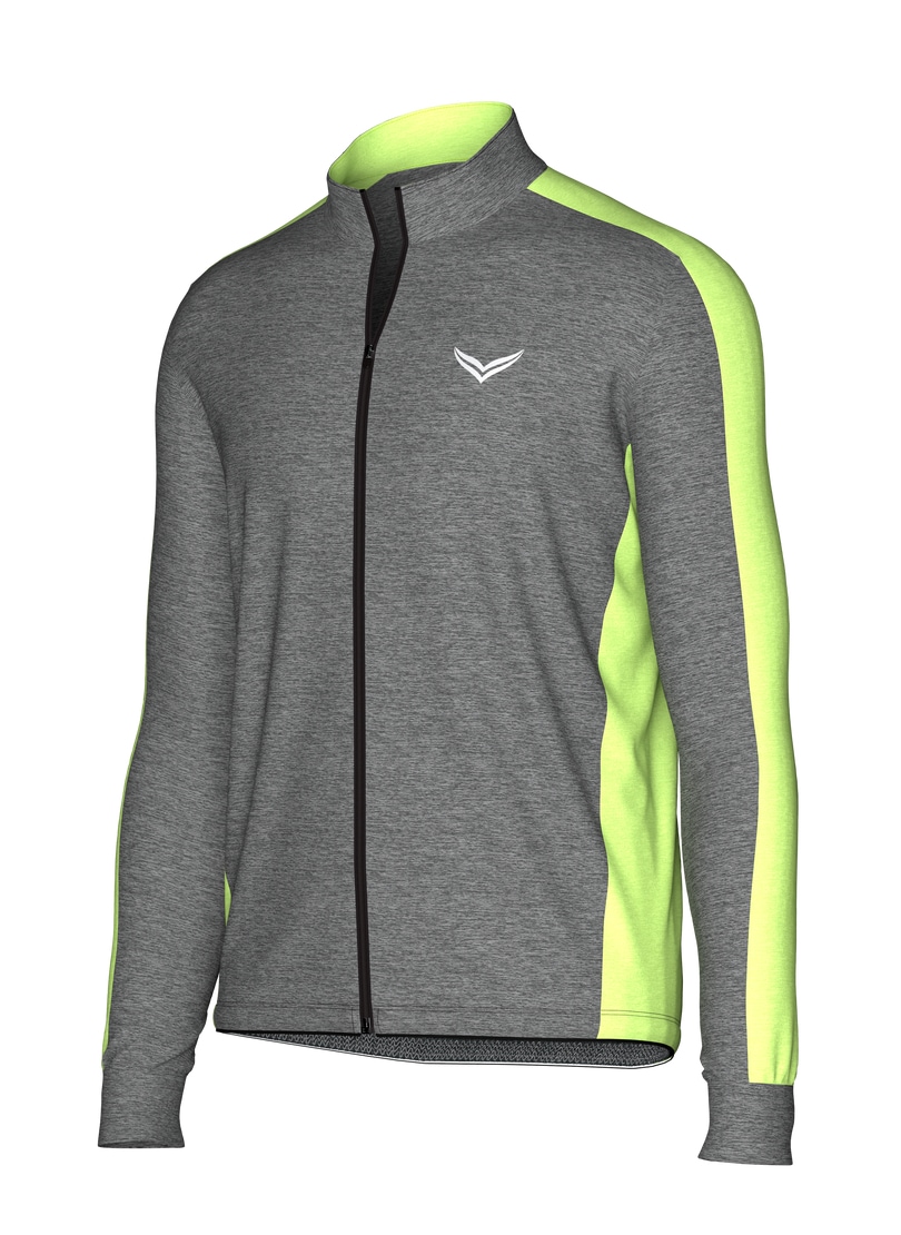 Trigema Trainingsjacke »TRIGEMA Fahrradjacke mit kontrastfarbigen Elementen« 1 Stk. tlg.
