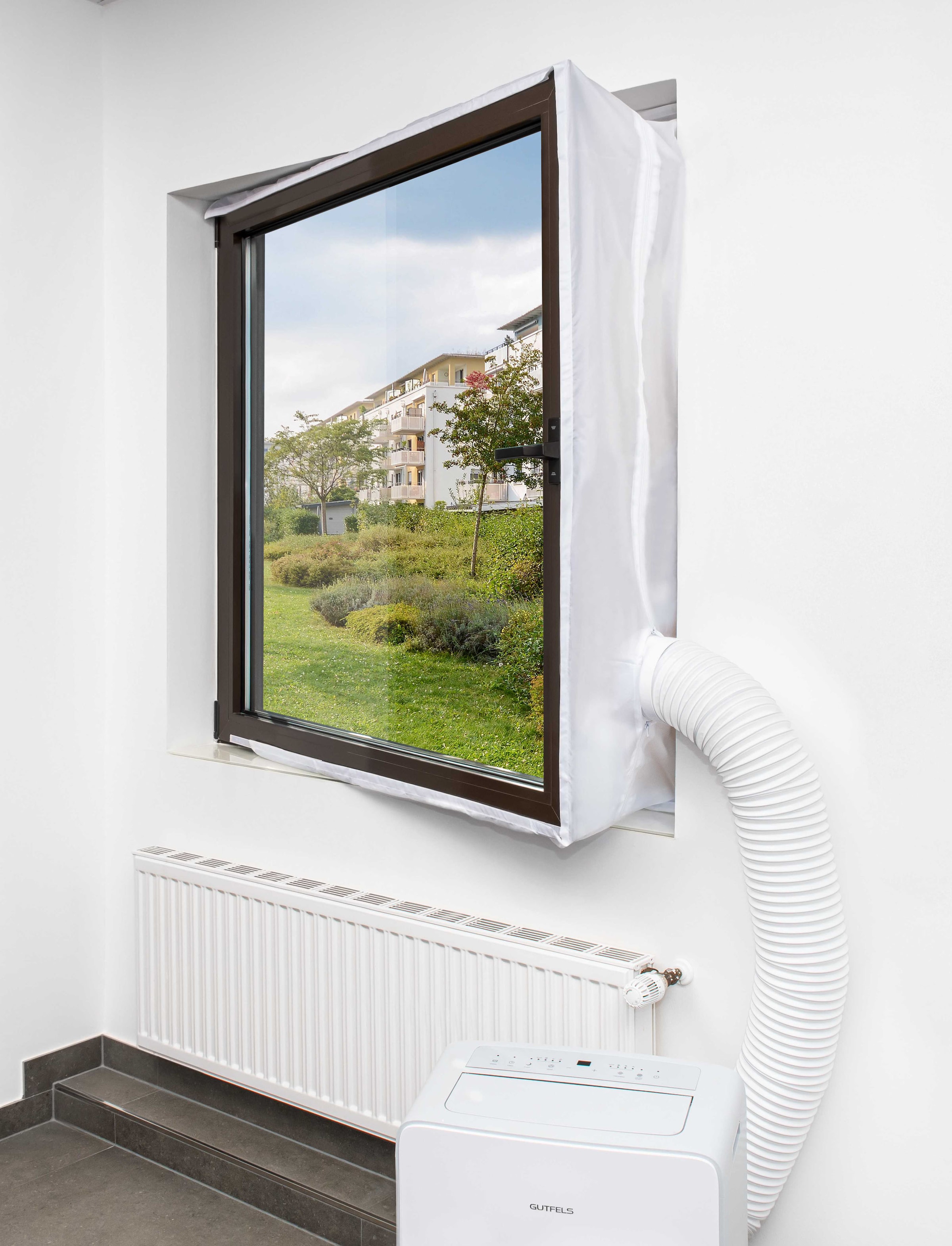 KLARBACH Fenster-Set Erweiterung »HAS 01«, für alle Mobile Klimageräte, kein Heißluftausstoß, leichte Montage