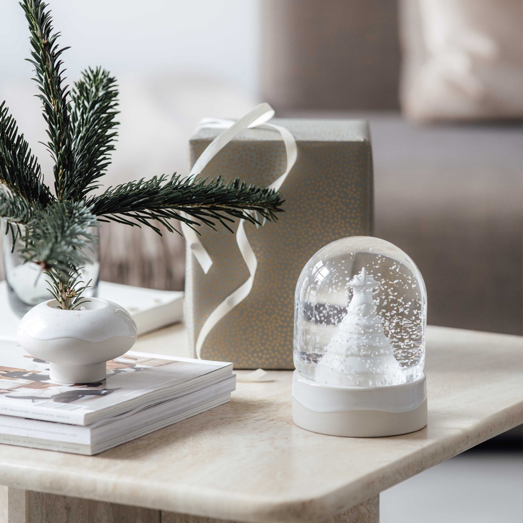 like. by Villeroy & Boch Weihnachtsfigur »Schneekugel Winter Glow ø 11 cm beige«
