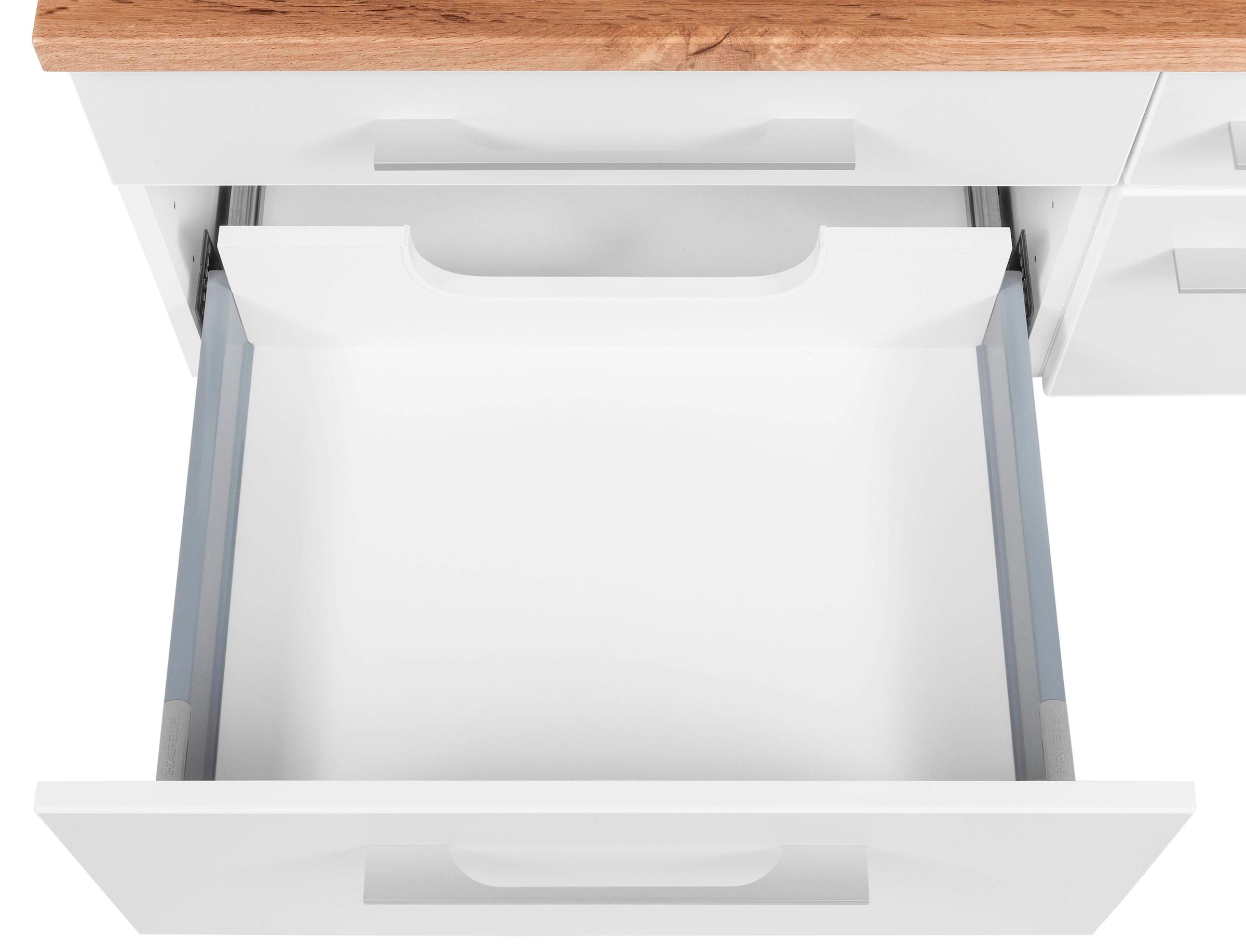 welltime Badmöbel-Set »Davos«, (3 St.), Breite 50 cm, mit extra Regal