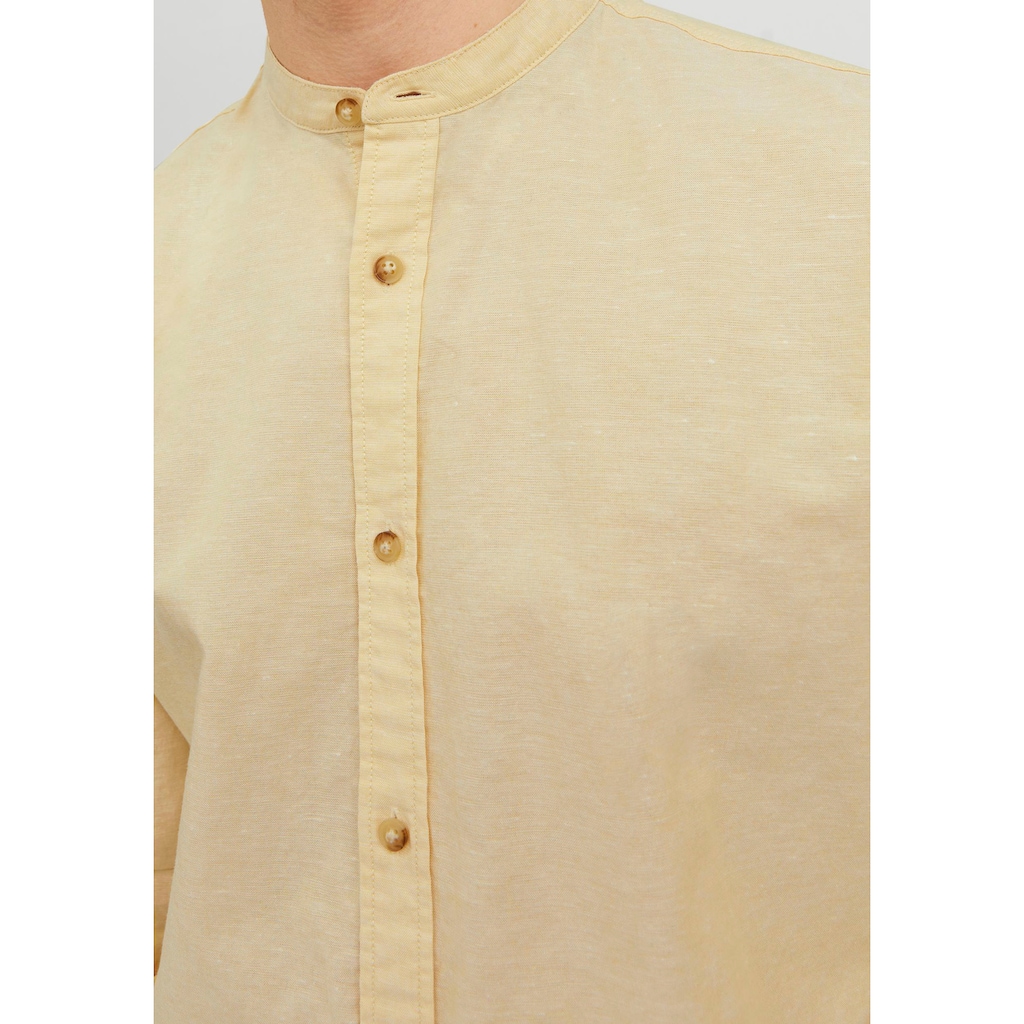 Jack & Jones Langarmhemd »JJESUMMER BAND SHIRT L/S S22 NOOS«