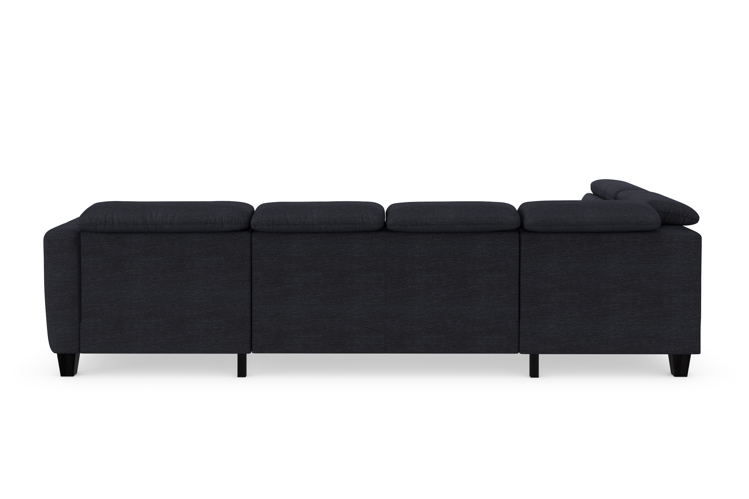 sit&more Wohnlandschaft »Belluci U-Form«, Kopfteilverstellung und Federkern, wahlweise mit Bettfunktion
