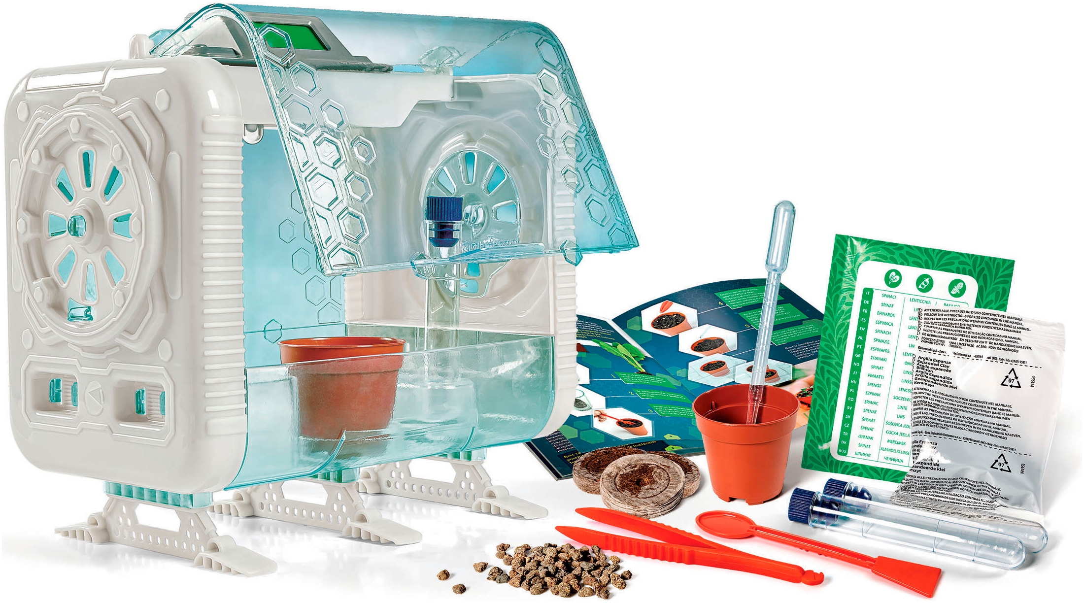 Clementoni® Experimentierkasten »Galileo Lab, High Tech Gewächshaus«