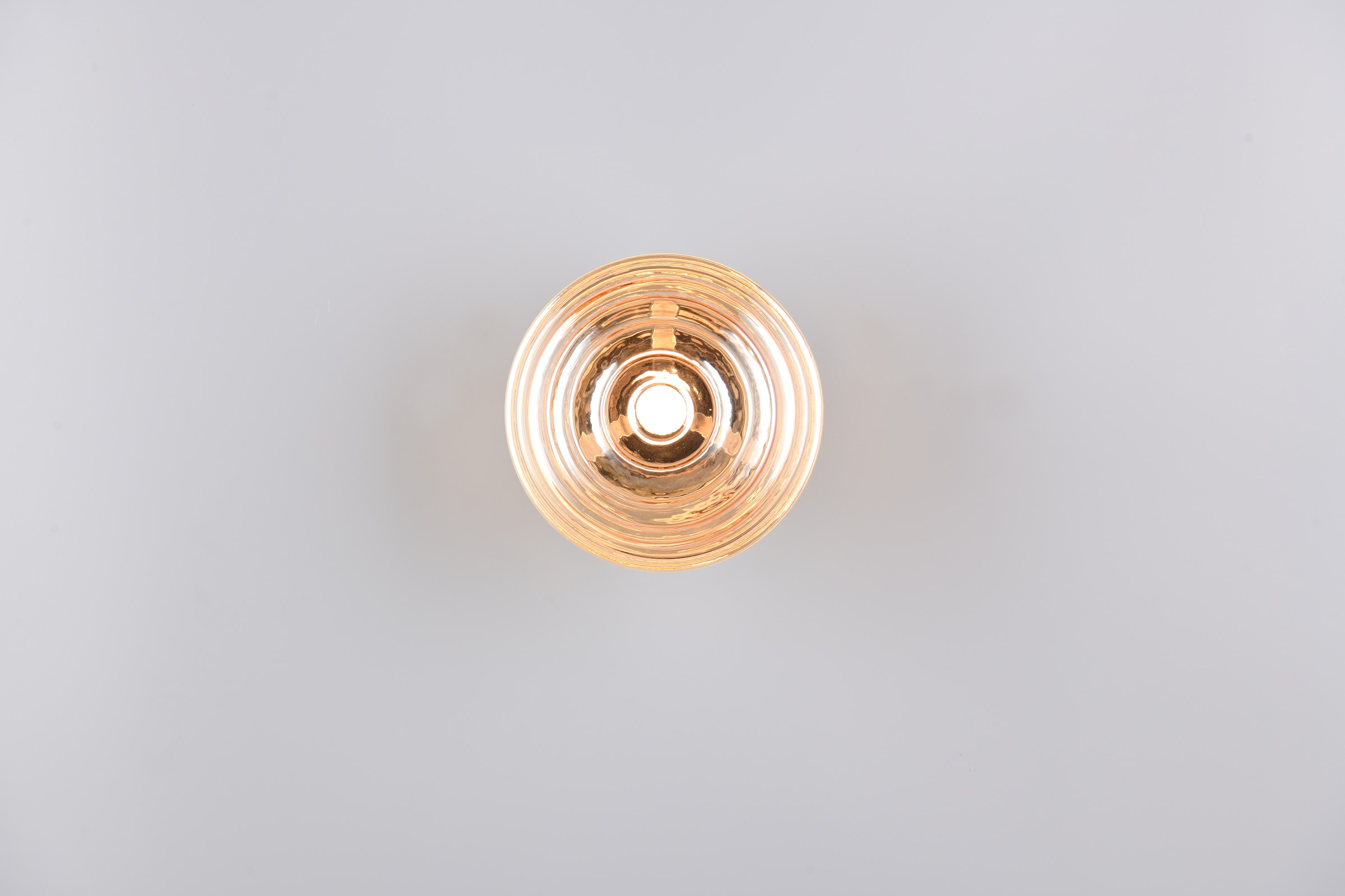 REALITY Leuchten LED Wandleuchte »EARL, runde Akku Wandlampe mit Touchdimmer, USB-Anschluss Ø 15,5cm« LED-Board 1 Stk. Warmweiß Akku Wandlampe Glasschirm, einfache Wandbefestigung, Tiefe 15 cm