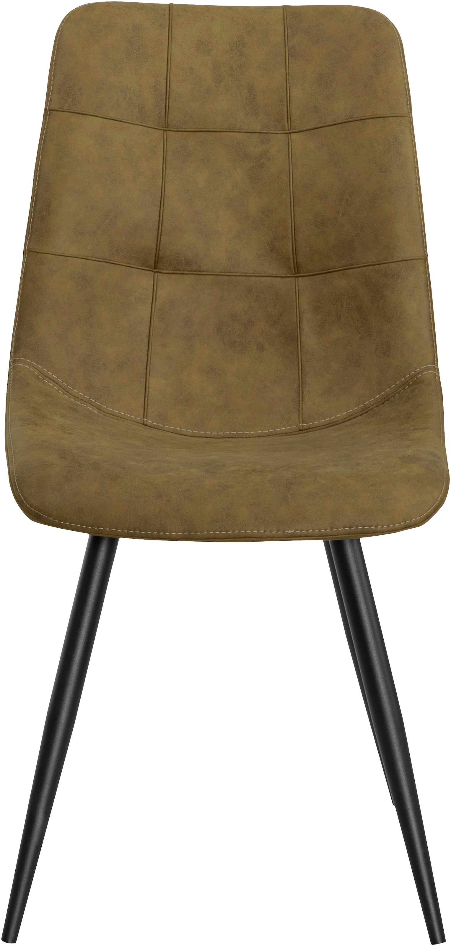 OMG Design Esszimmerstuhl »Peak« (Set) 1 Stk.moderne Sitzschale in Microfaser Lederoptik