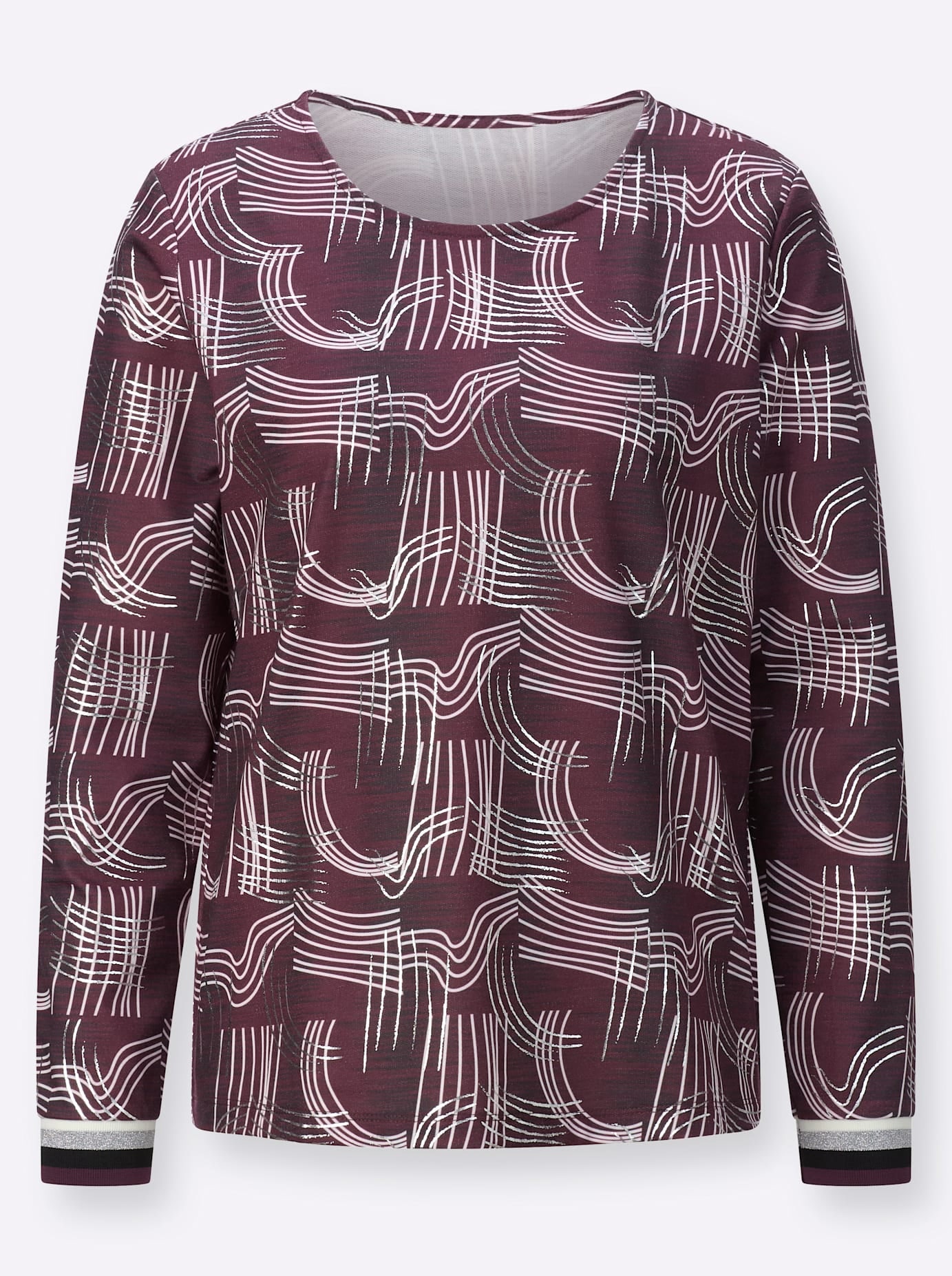creation L Langarmshirt »Druck-Shirt«, (1 tlg.)