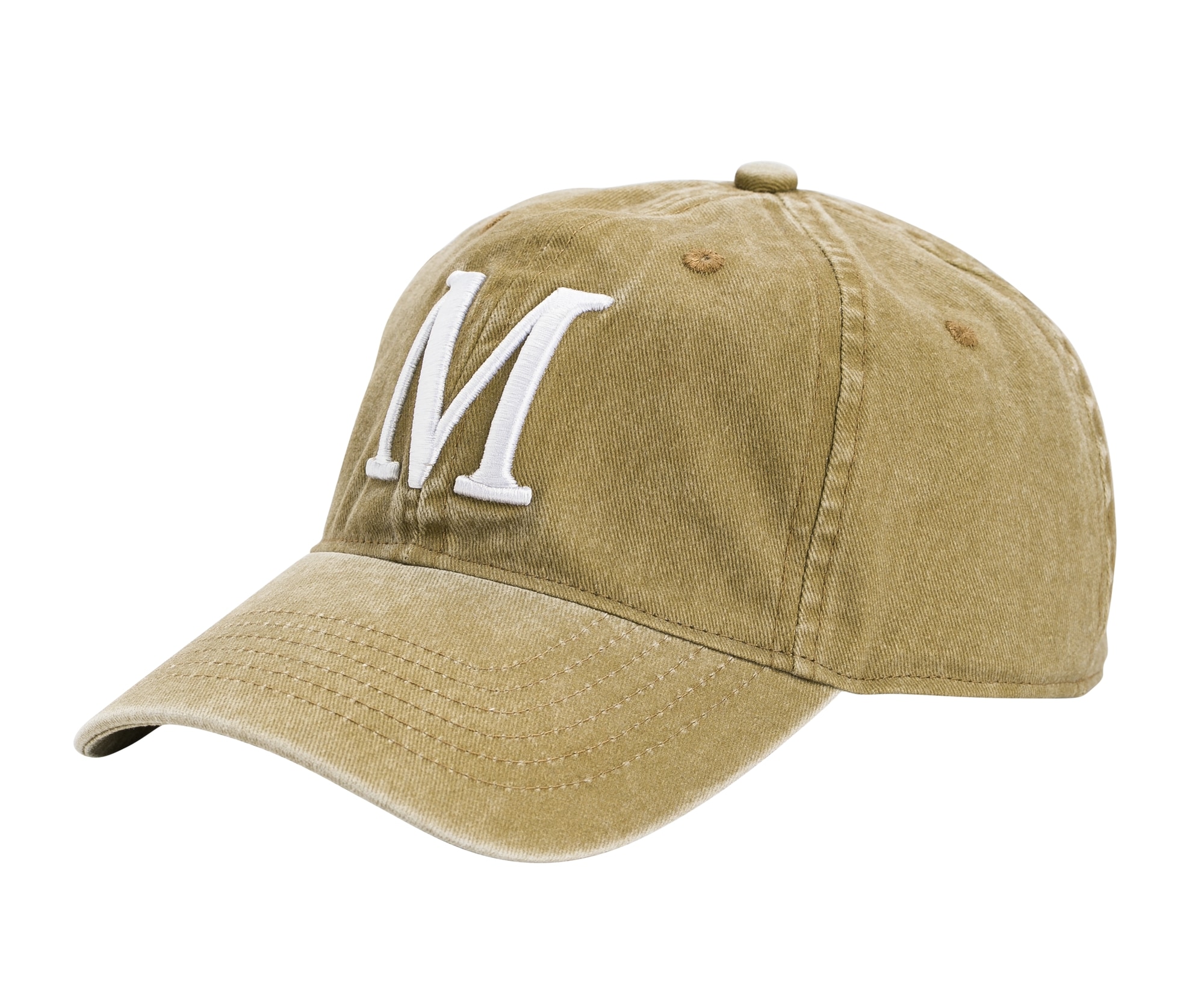 MUSTANG Baseball Cap »"Jamie"« Größenverstellbar, Washed Look, mit großer Stickerei vorne
