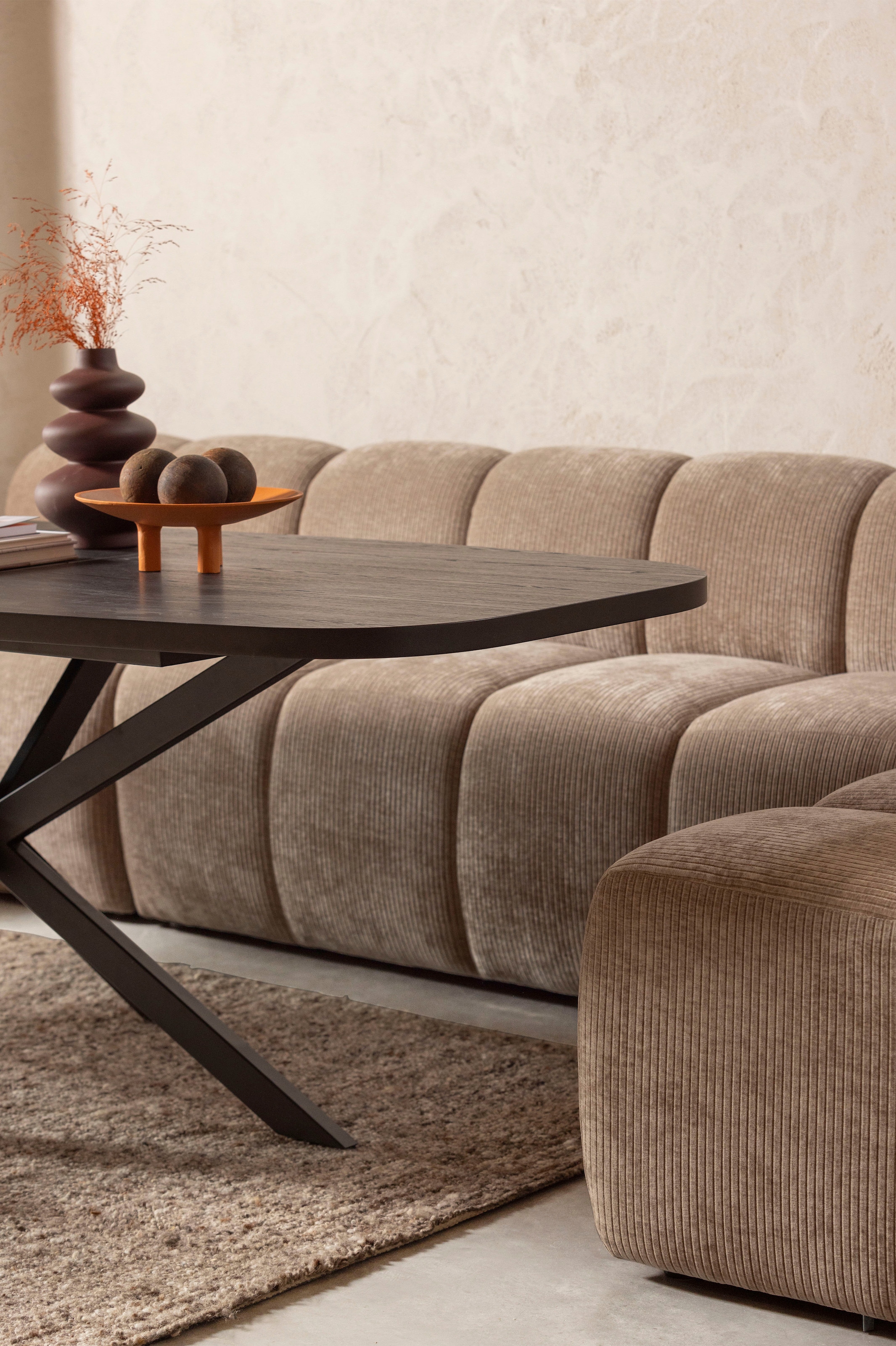 WOOOD Esstisch »Arros MDF Lackiert Ausziehbar, B 220 x T 90 x H 75 cm« Ovale Form, Tragkraft Mittelteil 100 kg, sichtbare Maserung