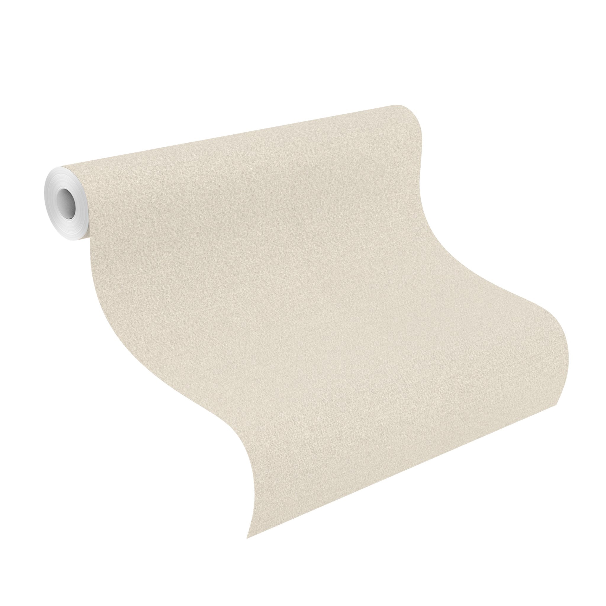 Rasch Vliestapete »Vliestapete Lirirco 555844«, einfarbig, Leinenoptik