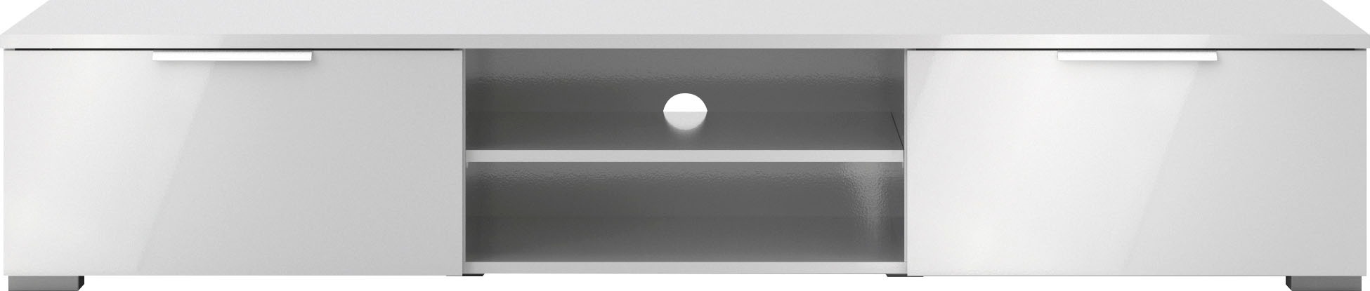 INOSIGN TV-Board »Match, TV-Möbel, Fernsehtisch, TV-Unit, Media-Möbel, Sideboard,«, mit 2 Schubladen und 1 offenen Fach, Breite 172,7 cm, Höhe 33 cm