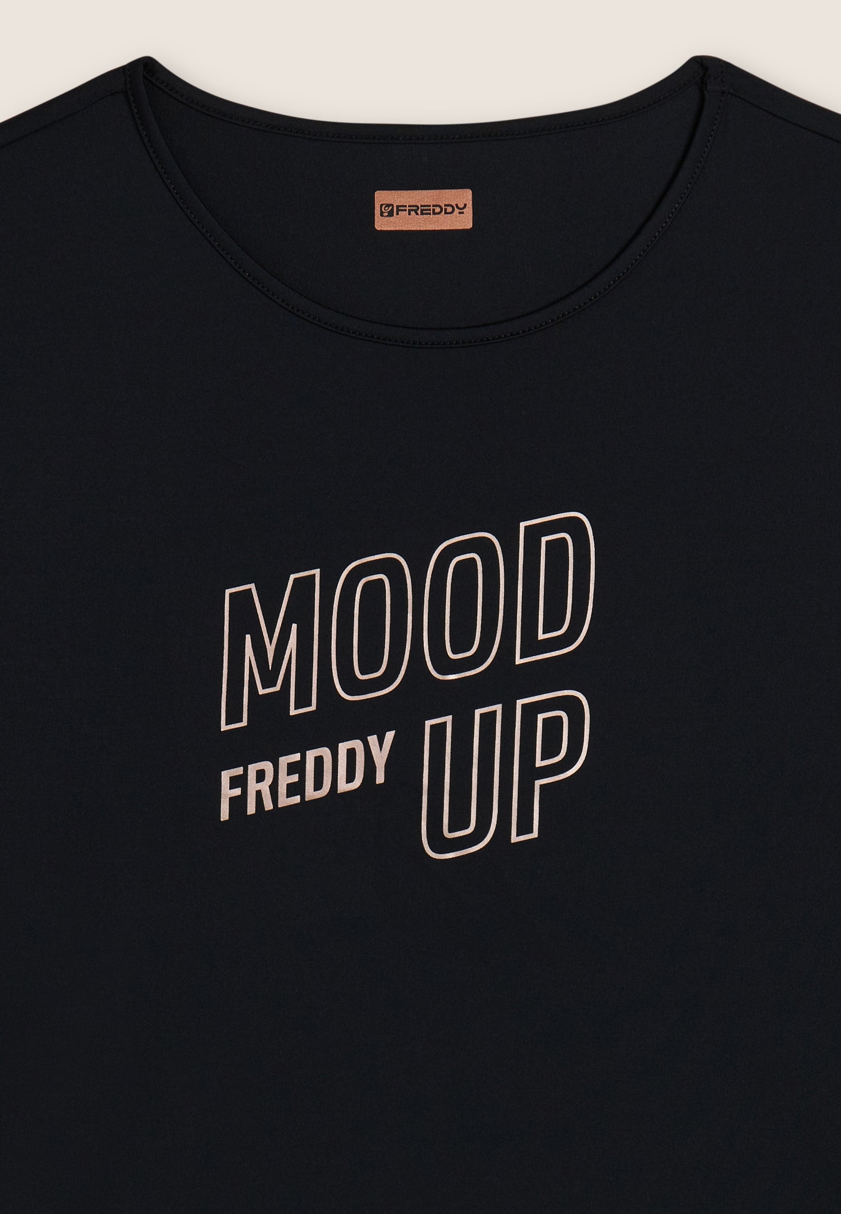 Freddy Rundhalsshirt »Sportshirt«, mit Aufdruck
