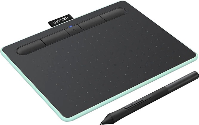 Wacom Grafiktablett »Intuos S Bluetooth Black«,)