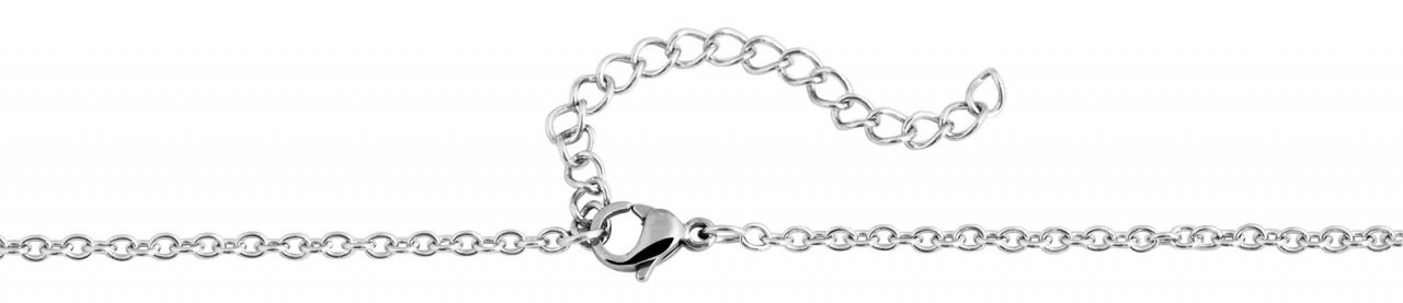 Adelia´s Kette mit Anhänger »Adelia's Damen Edelstahl Ankerkette Halskette mit Anhänger Anker mit Perle 45 cm«