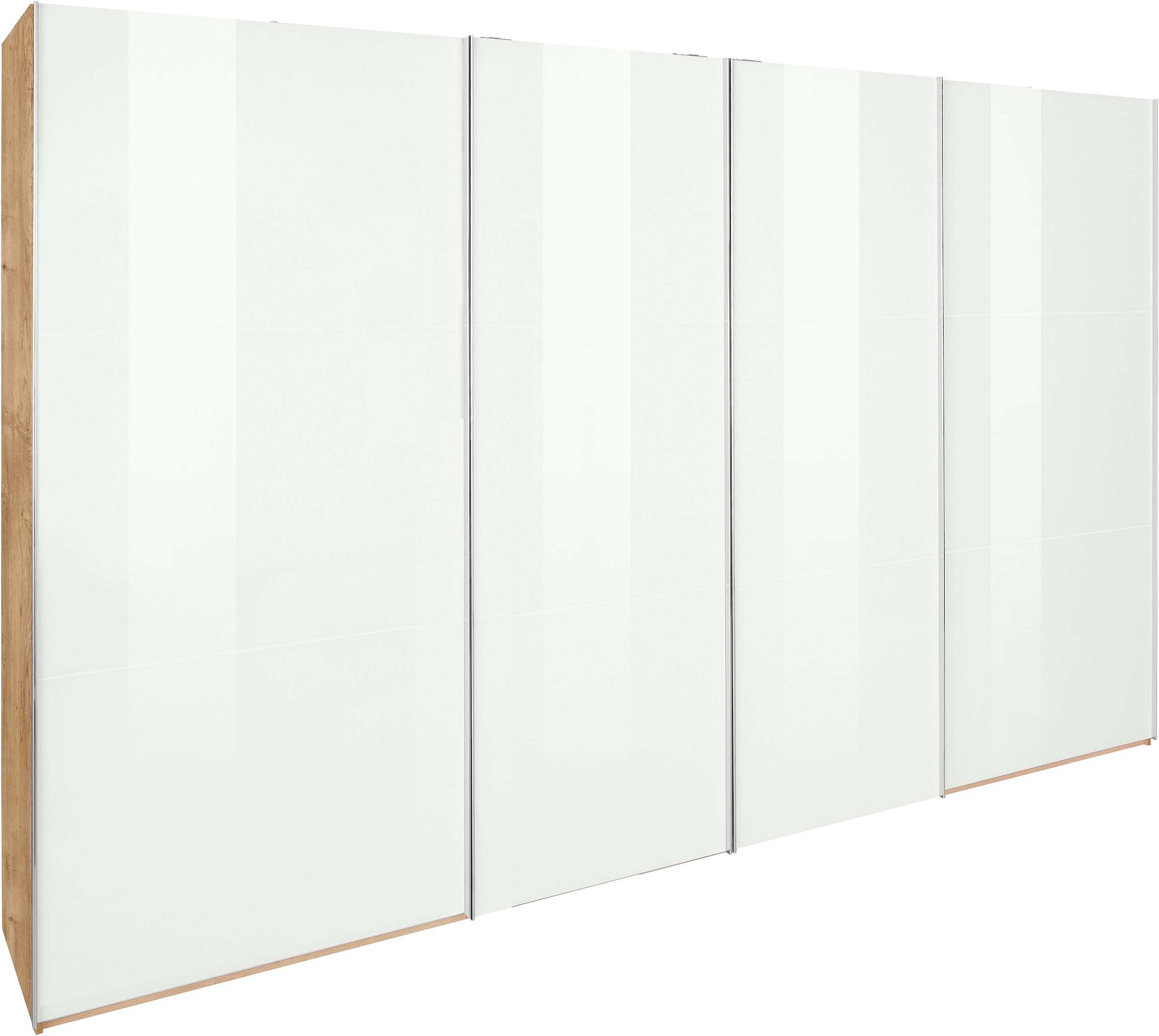 Wimex Schwebetürenschrank "Level by fresh to go" mit Glastüren und Synchronöffnung
