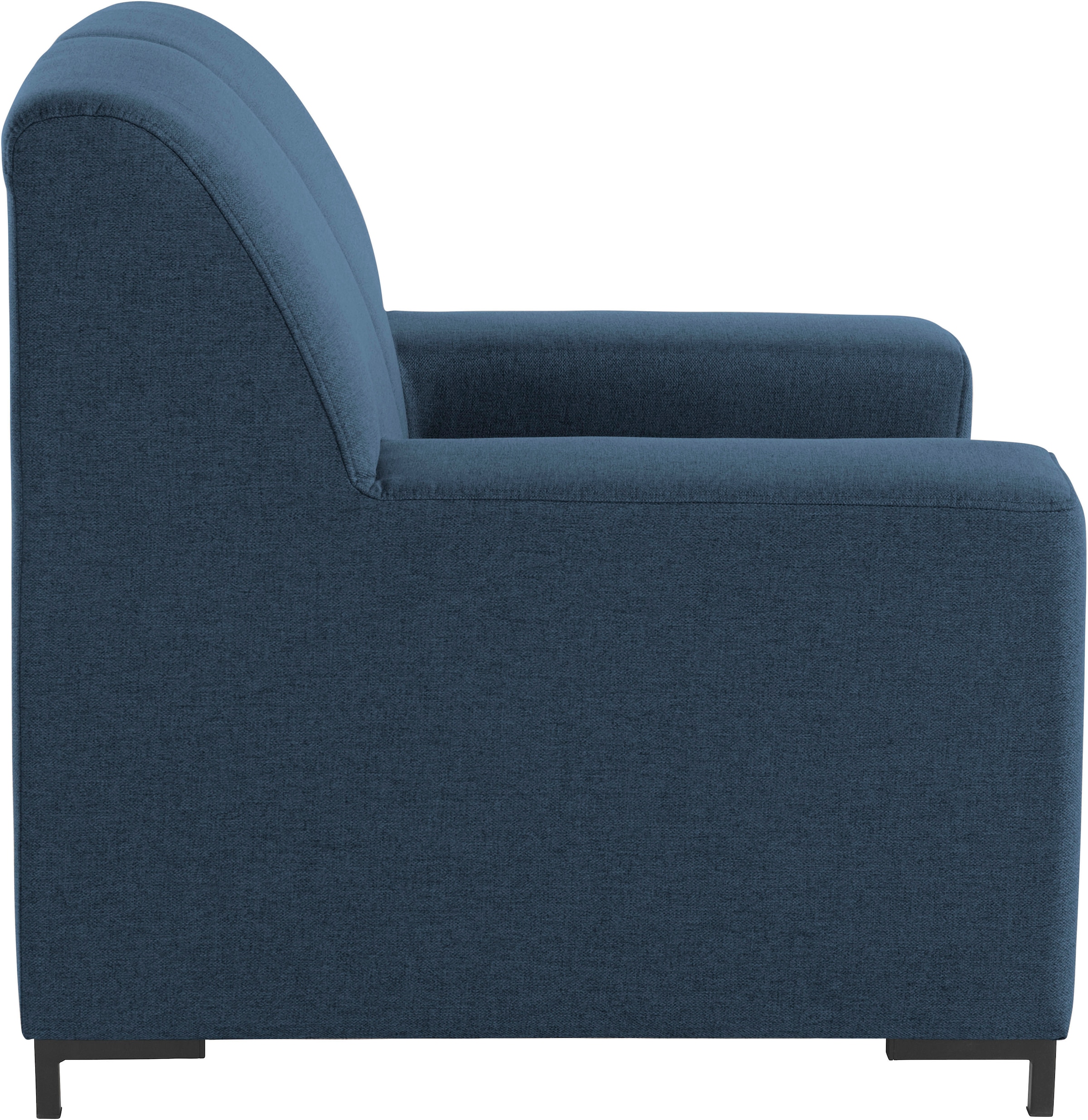 DOMO collection Sessel »Ledas kubisch und komfortabel, flache Armlehnen, eleganter Fuß,« in vielen Farben erhältlich