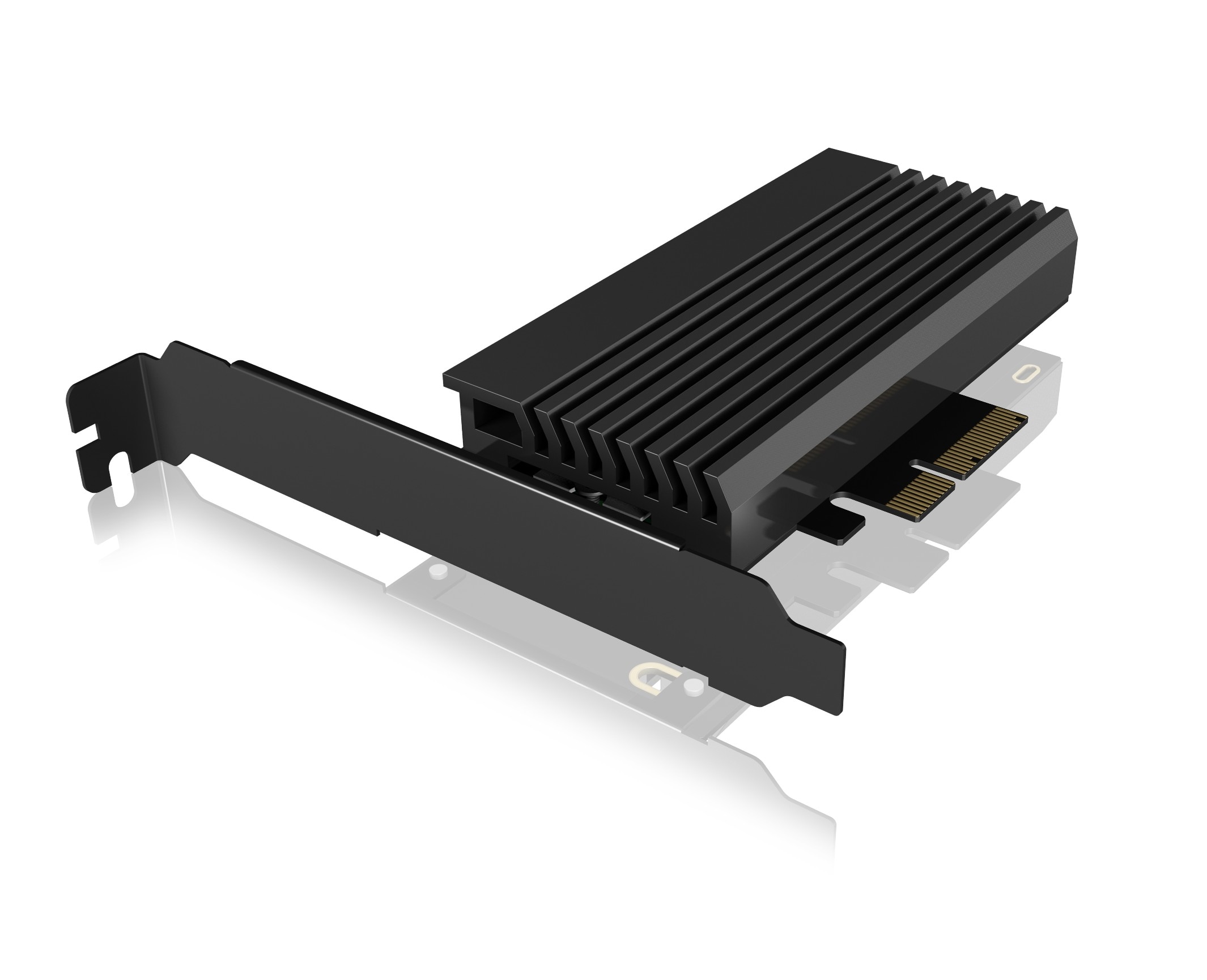 Adapter »PCIe-Karte, 1x M.2 PCIe (NVMe) SSD zu PCIe 4.0 x4 über M-Key Sockel«