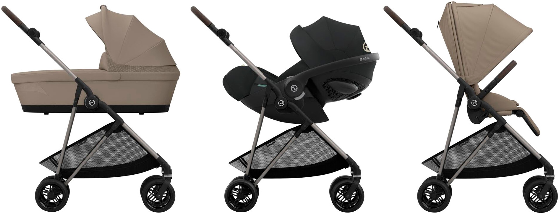 Cybex Kinder-Buggy »Cybex Gold, Melio Carbon«, 15 kg