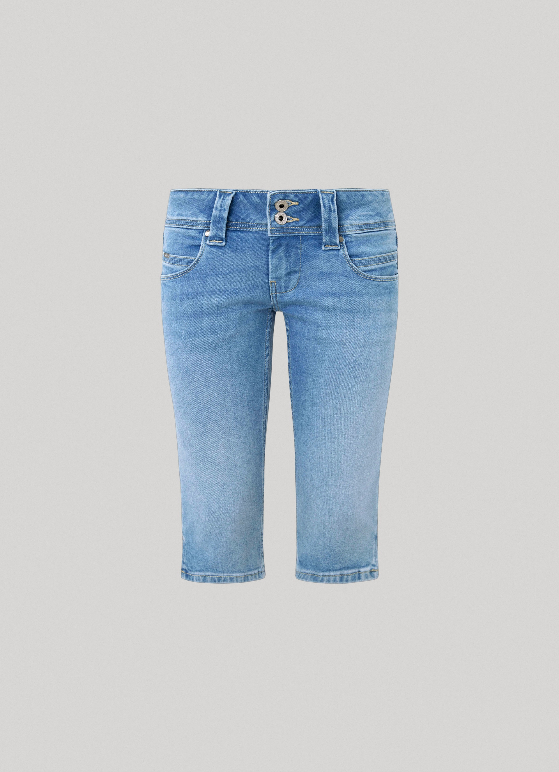 Pepe Jeans Slim-fit-Jeans »Shorts SLIM CROP LW«