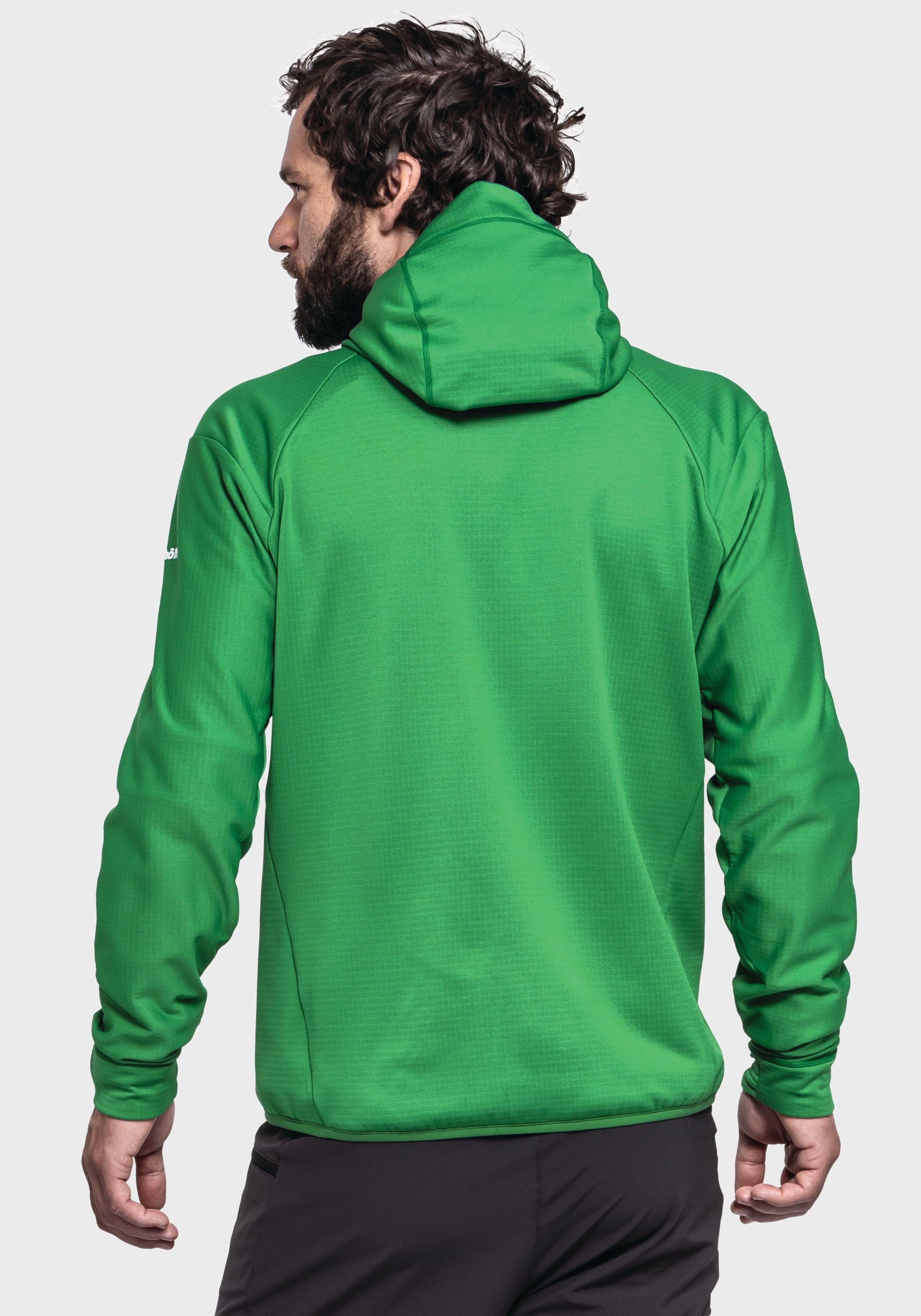 Schöffel Fleecejacke »Mountain Fleece Hoody Style Blaueis MNS«, mit Kapuze